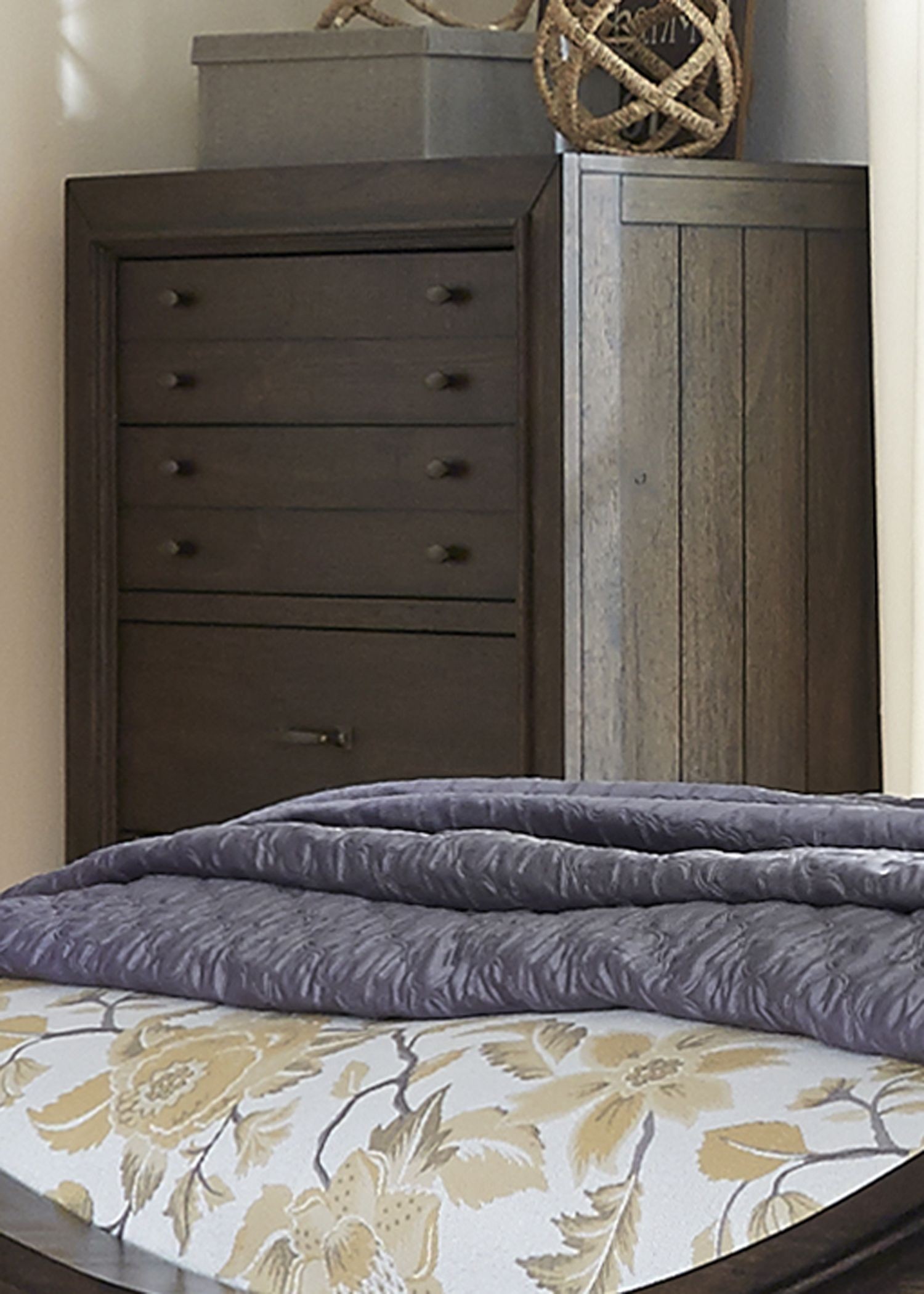 Catawba Hills Peppercorn Poster Bedroom Set from Liberty Coleman