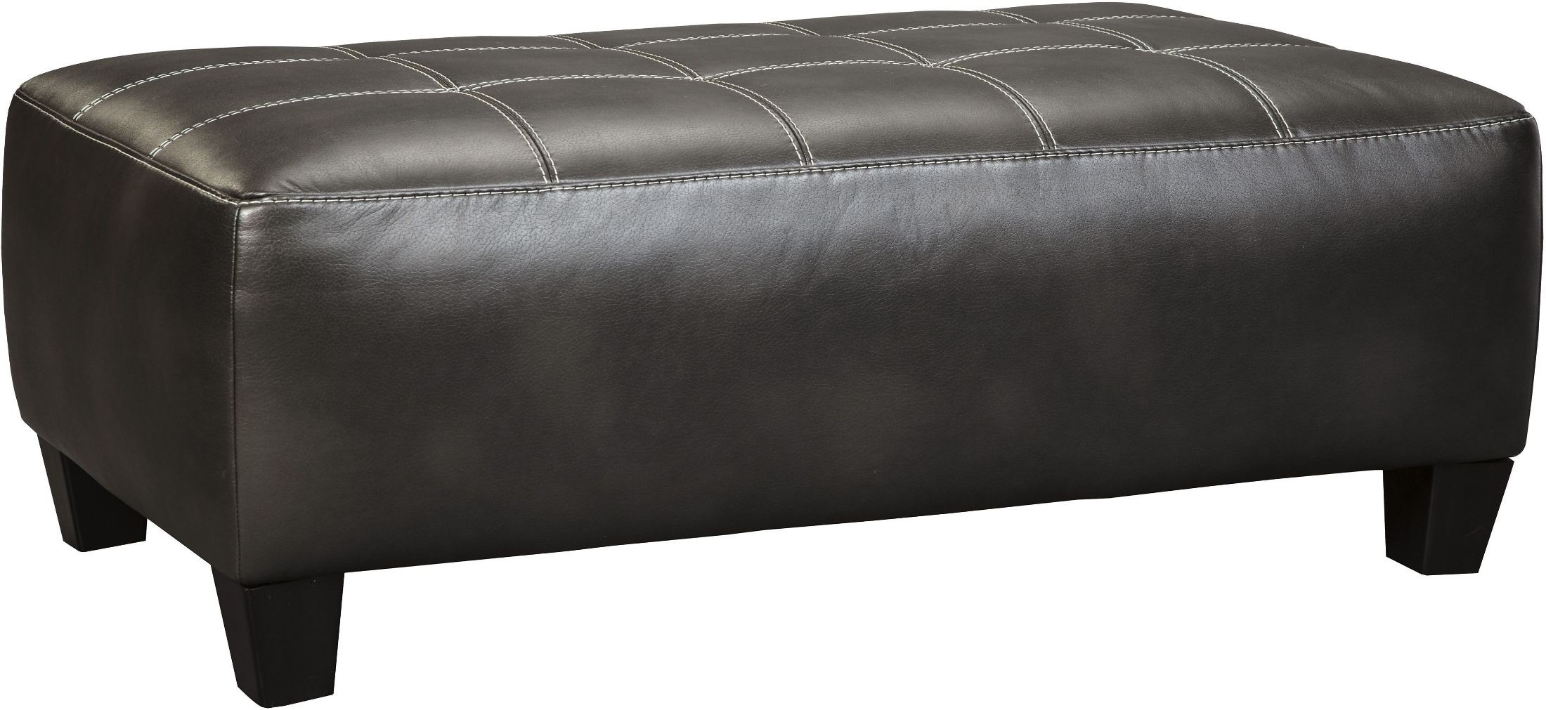 Nokomis Charcoal Oversized Accent Ottoman from Ashley Coleman Furniture