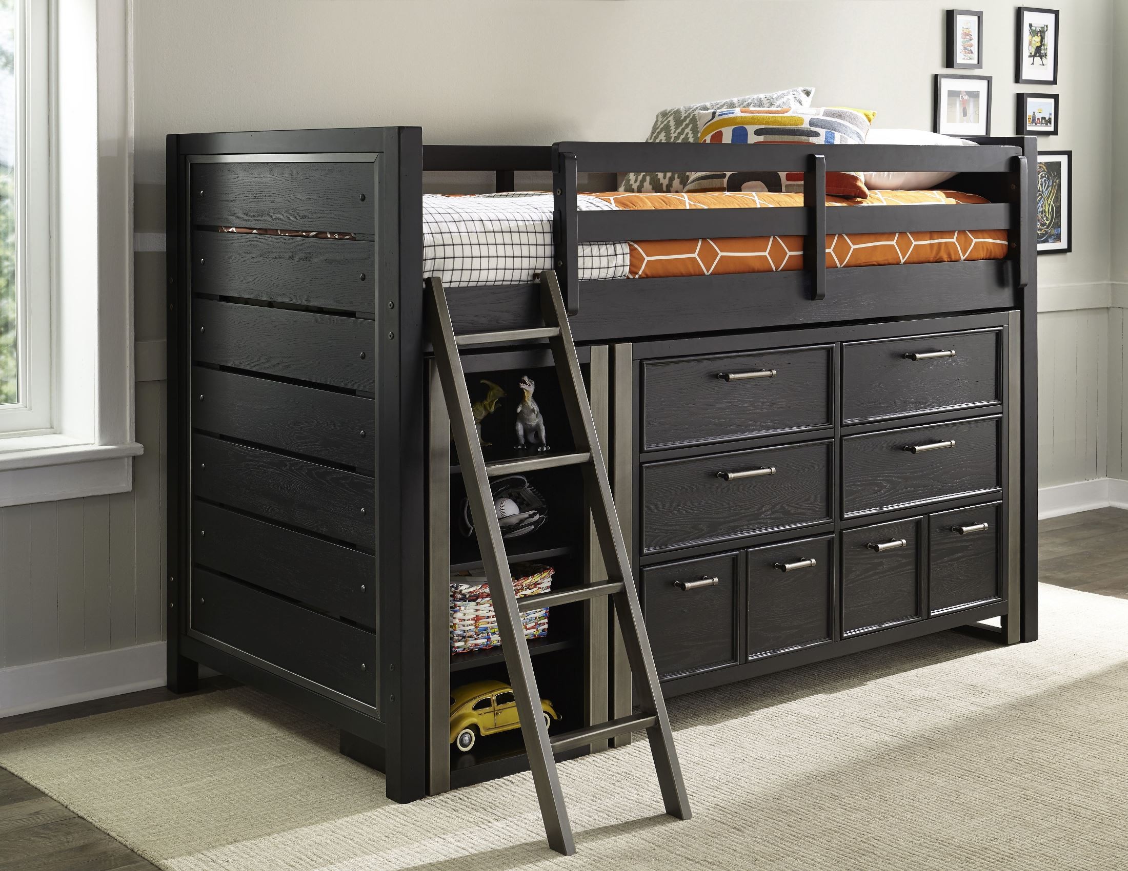 Graphite Loft Bed from Samuel Lawrence (8942735736737) Coleman