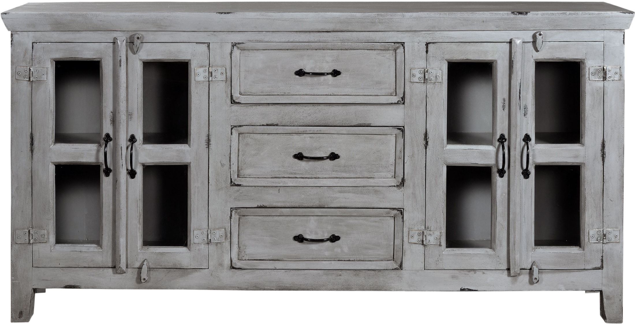 Kattoor Distressed Grey Credenza From Coast To Coast Kattoor Distressed Grey Credenza From Coast To Coast