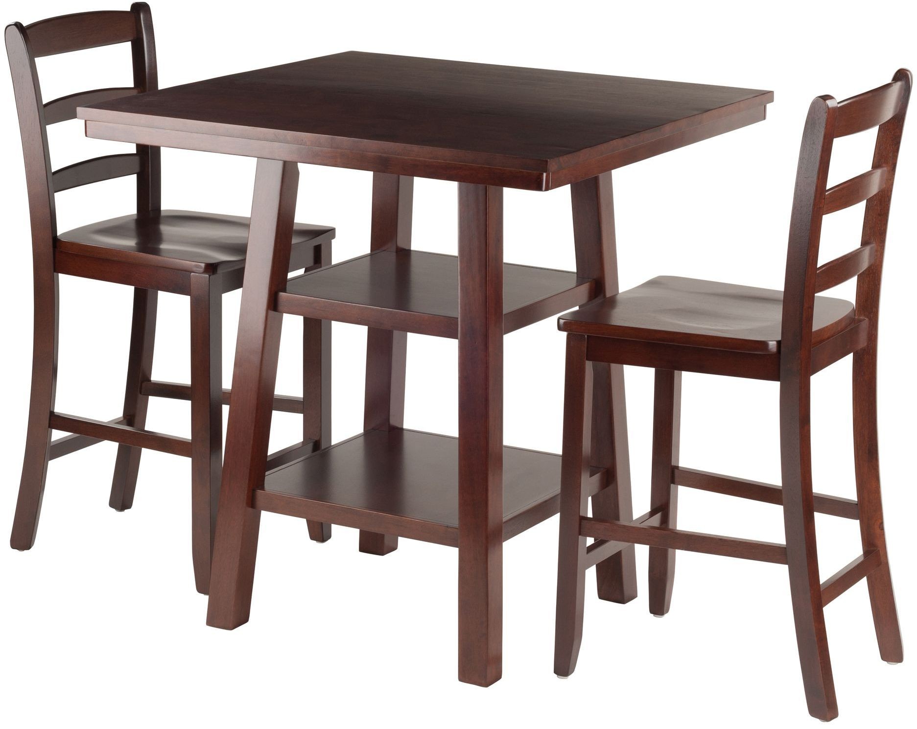 Orlando Walnut Counter Height Dining Table from WinsomeWood Coleman