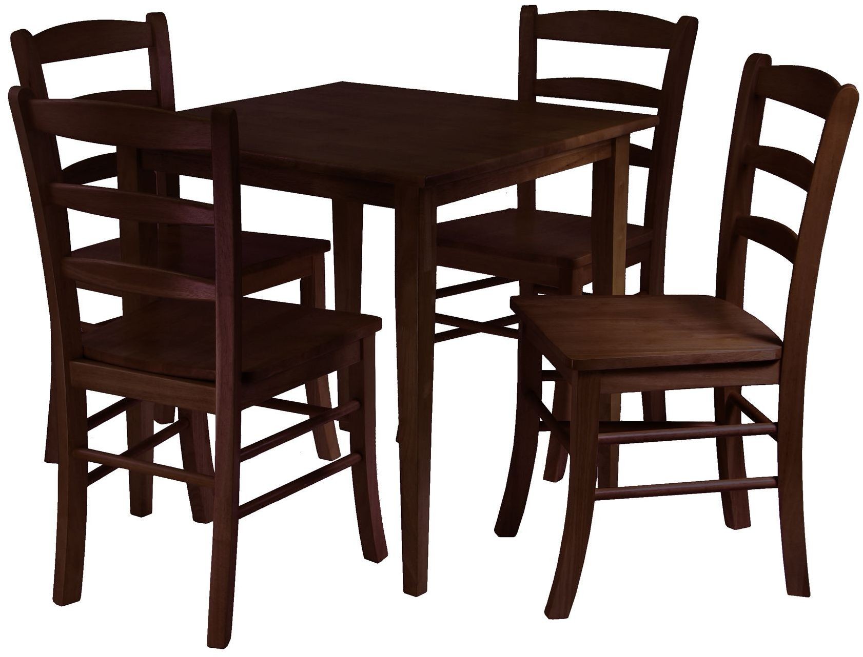 Groveland Antique Walnut Square Dining Set from WinsomeWood Coleman
