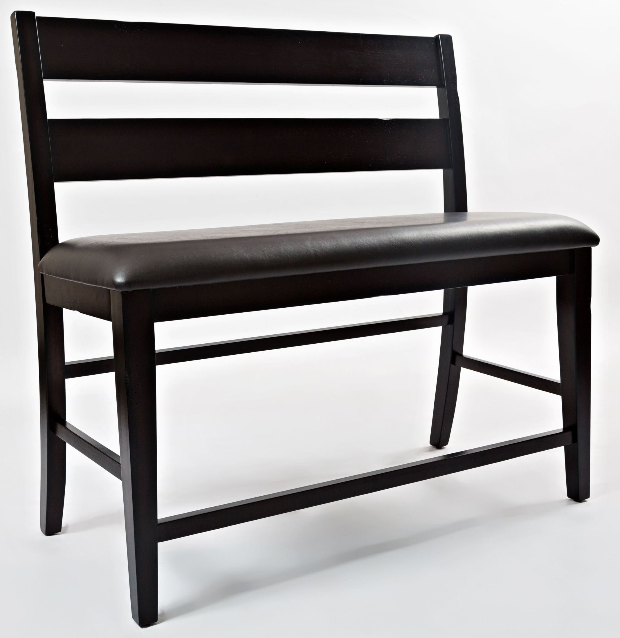 Dark Rustic Prairie Counter Height Bench From Jofran Coleman Furniture