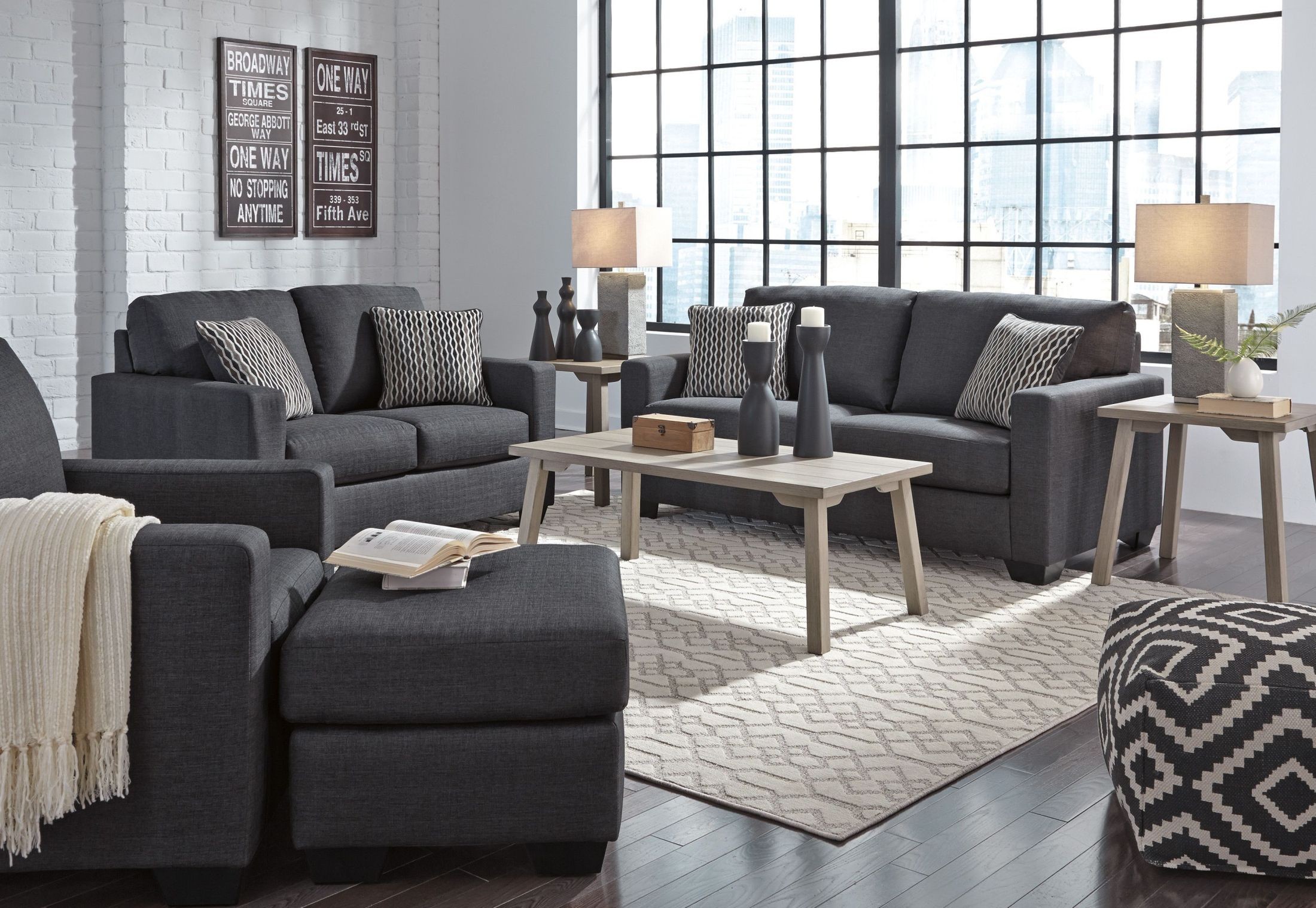 Bavello Indigo Living Room Set from Ashley | Coleman Furniture