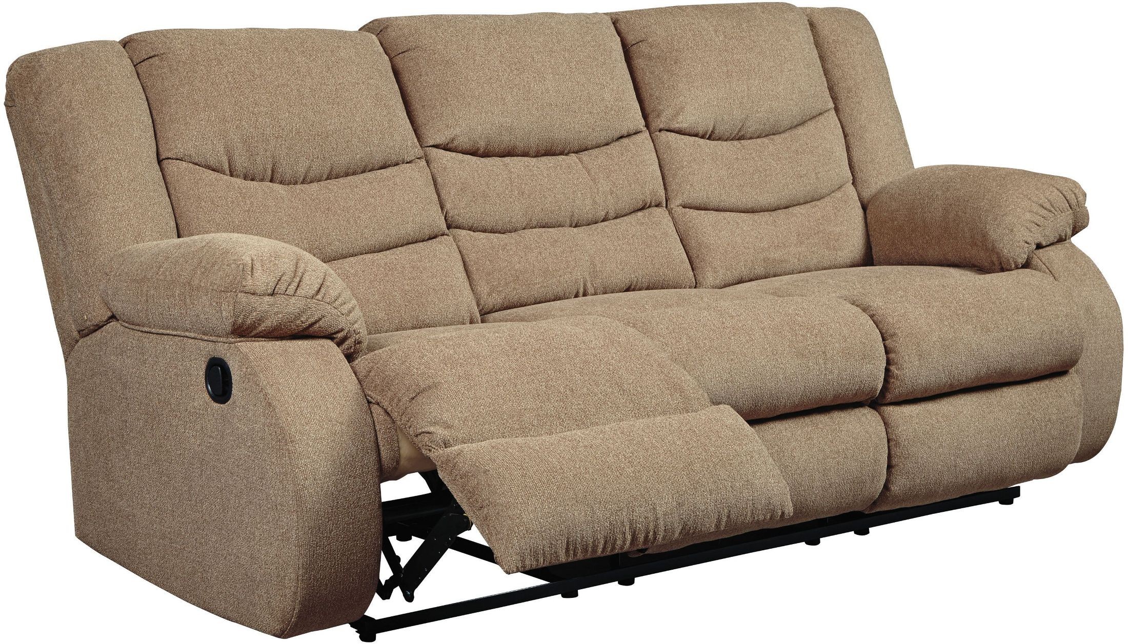 Tulen Mocha Reclining Living Room Set from Ashley Coleman Furniture