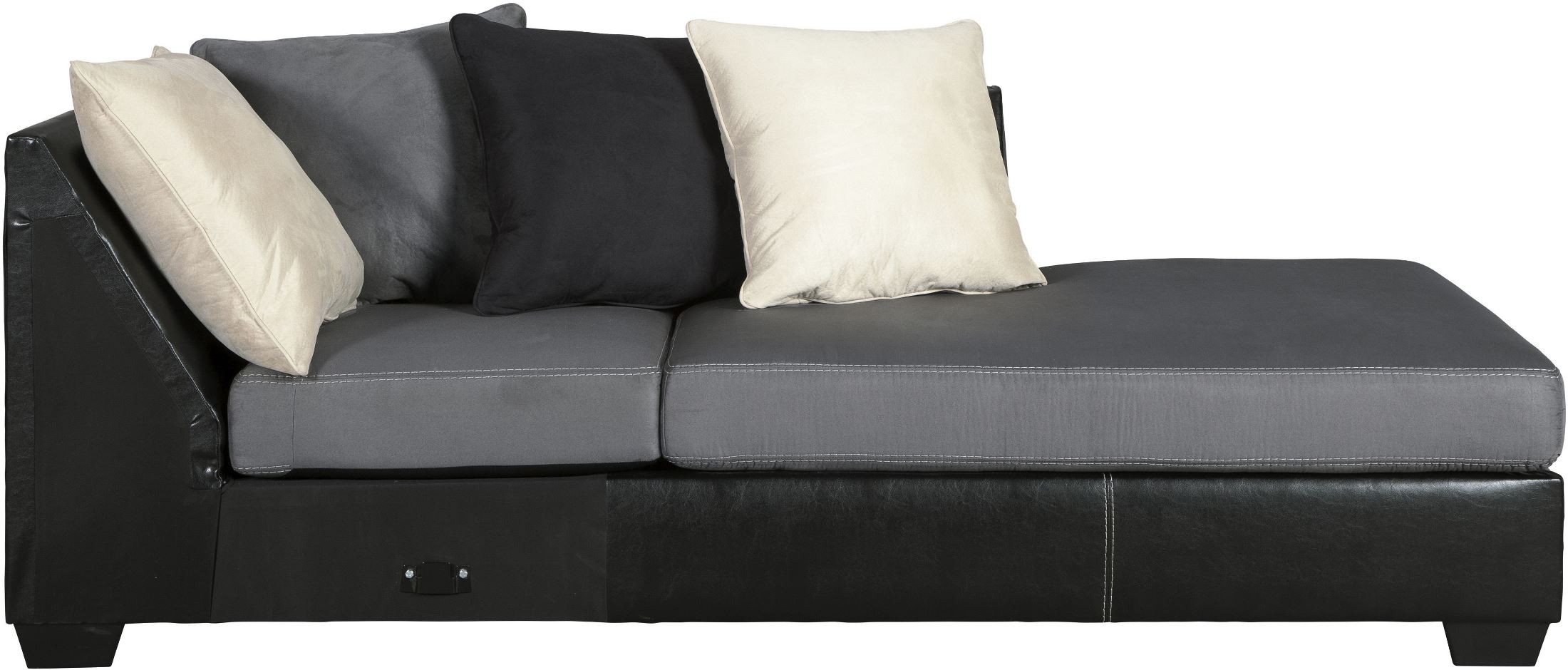 Jacurso Charcoal RAF Sectional from Ashley Coleman Furniture