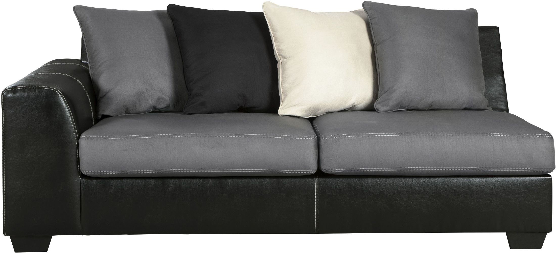 Jacurso Charcoal RAF Sectional from Ashley Coleman Furniture