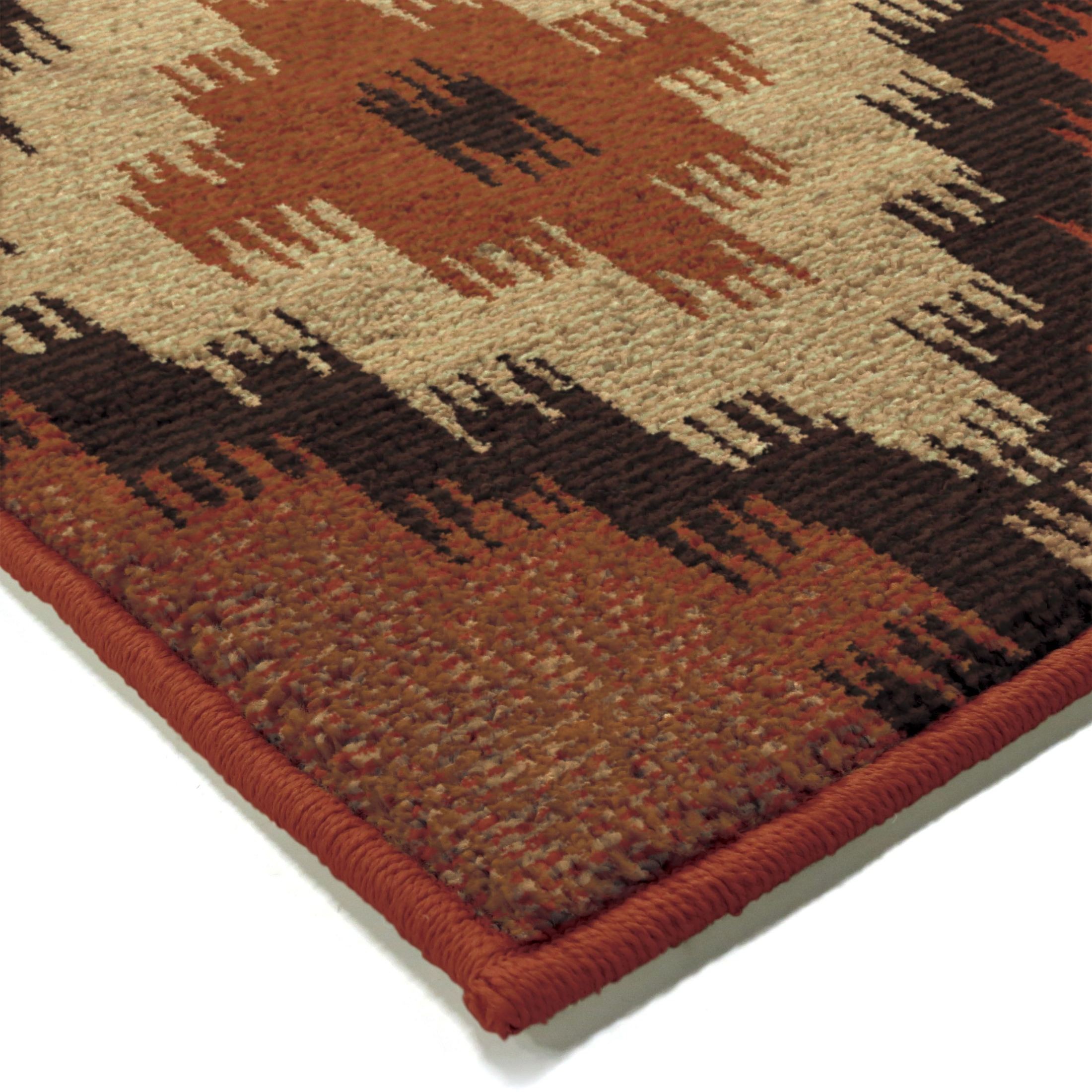 American Heritage Southwest Aztec Panel Multi Small Area Rug from Orian