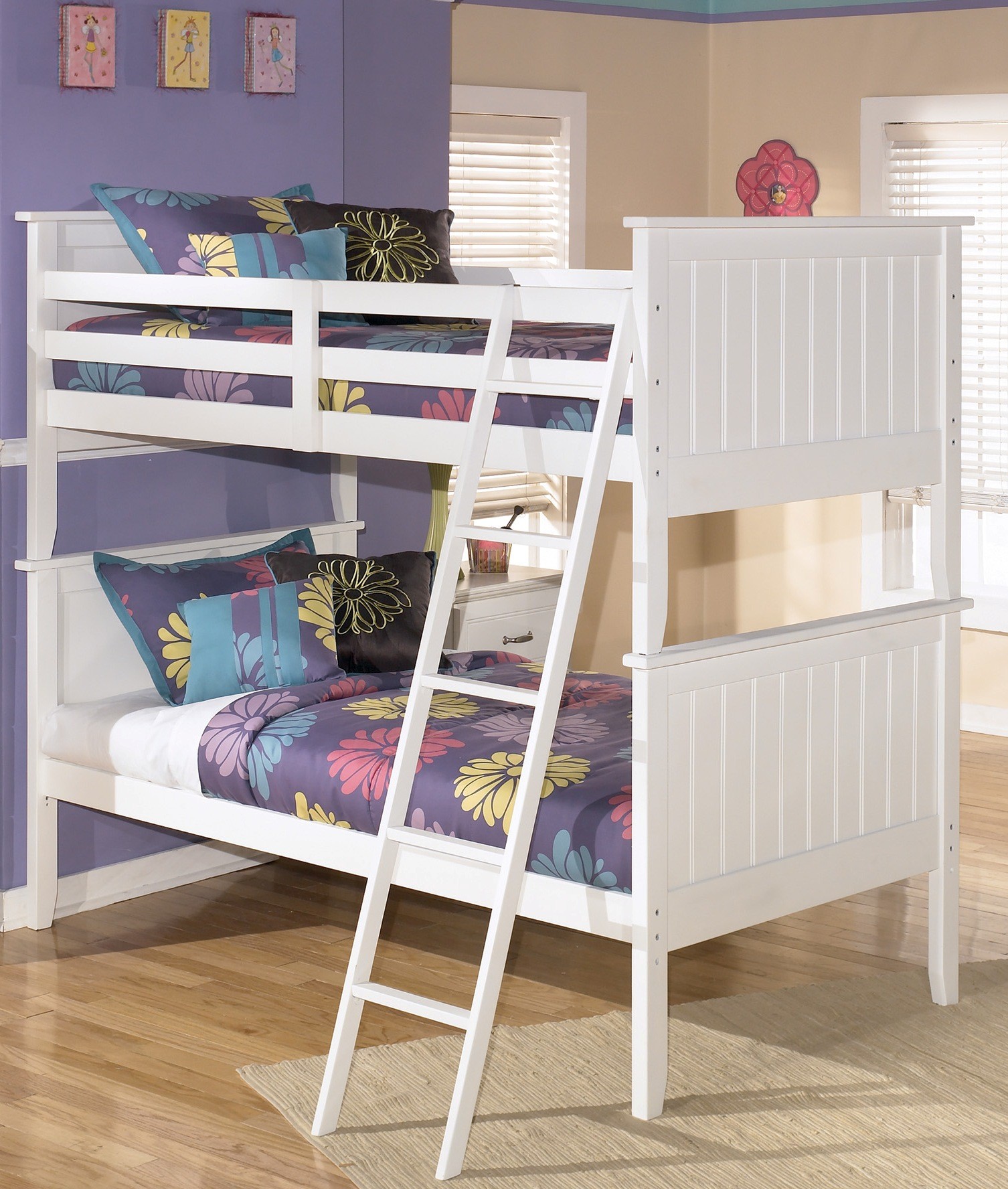 Lulu Bunk Bedroom Set from Ashley (B10259) Coleman Furniture