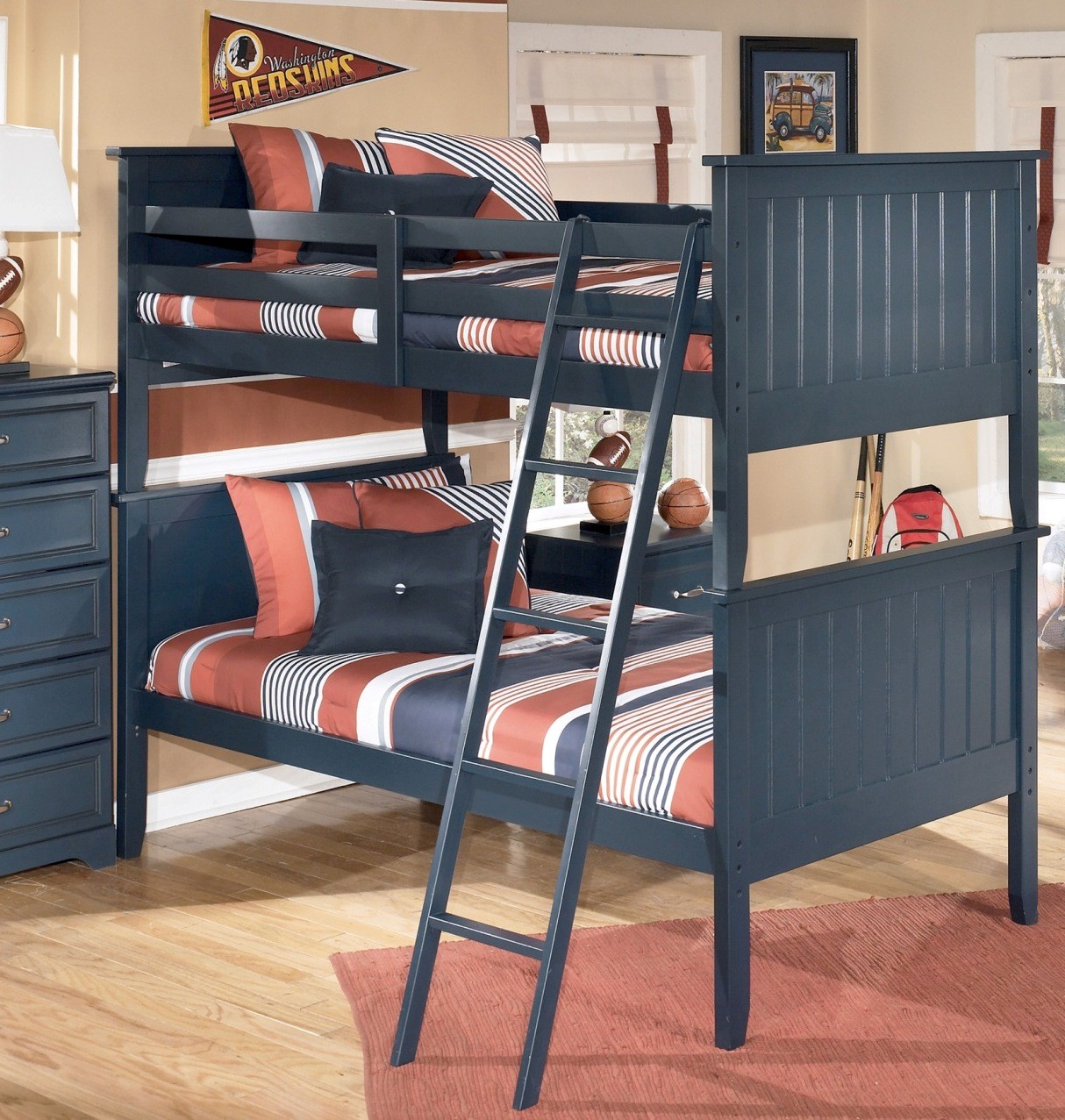 Leo Bunk Bedroom Set from Ashley (B10359) Coleman Furniture