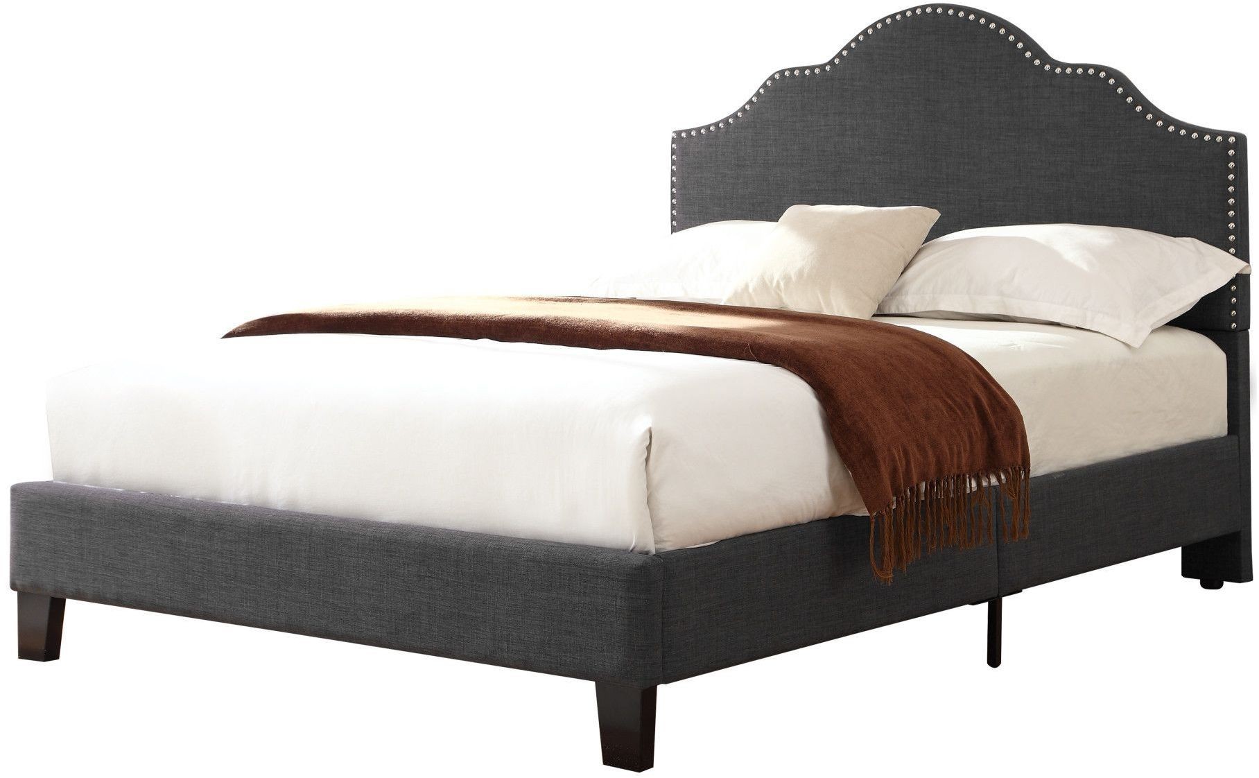 Madison Home Upholstered Platform Queen Bed Madison Home Upholstered Platform Queen Bed