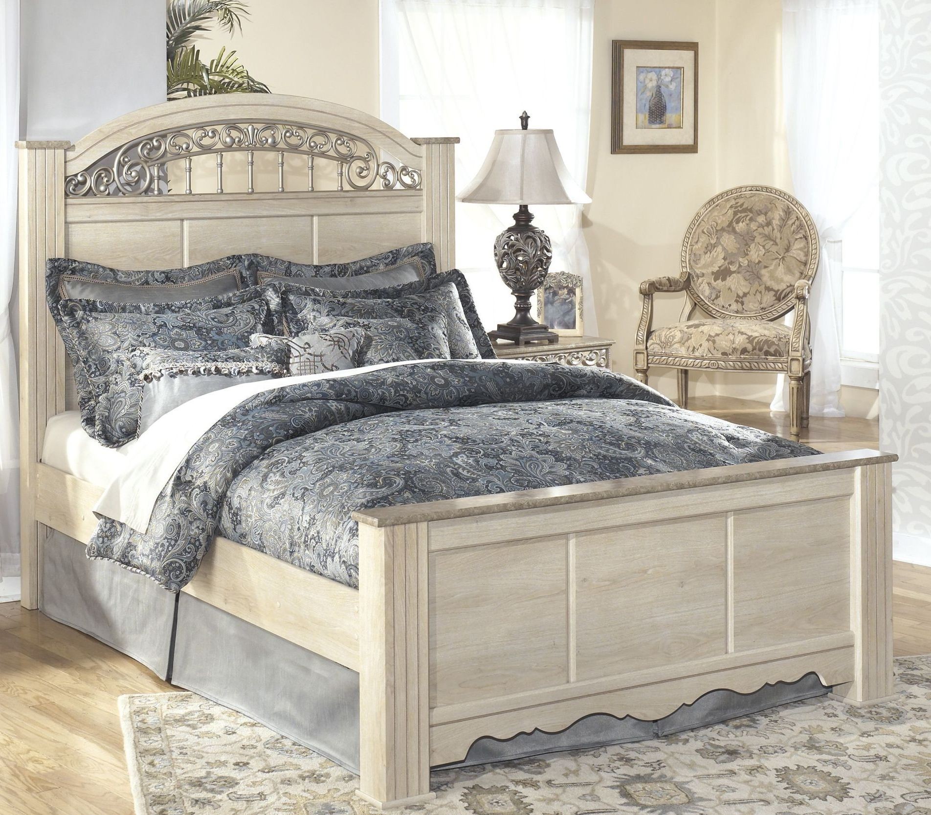 Catalina Poster Bedroom Set from Ashley (B196-67-64-98 ...