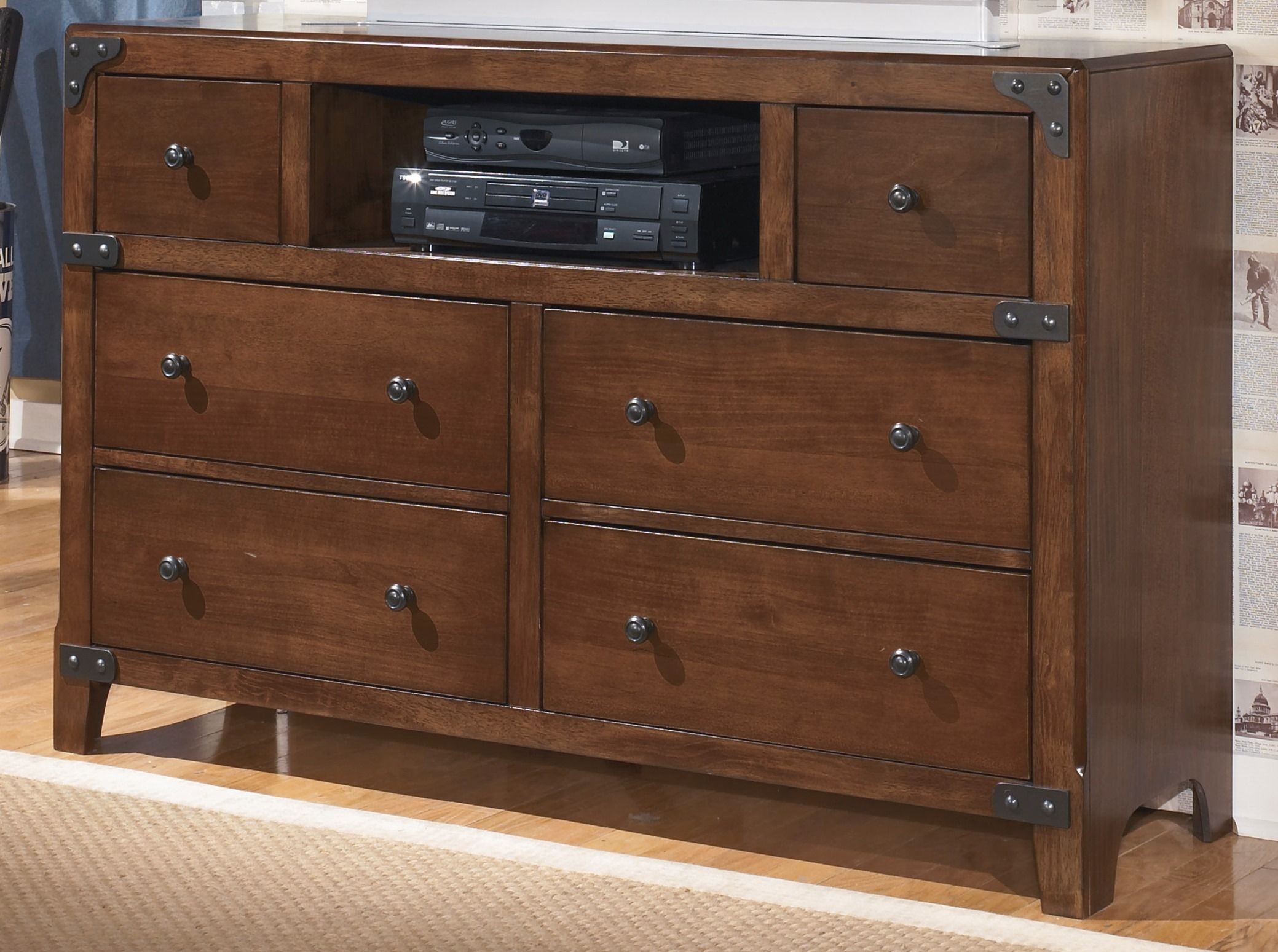 Delburne Dresser from Ashley (B36221) Coleman Furniture