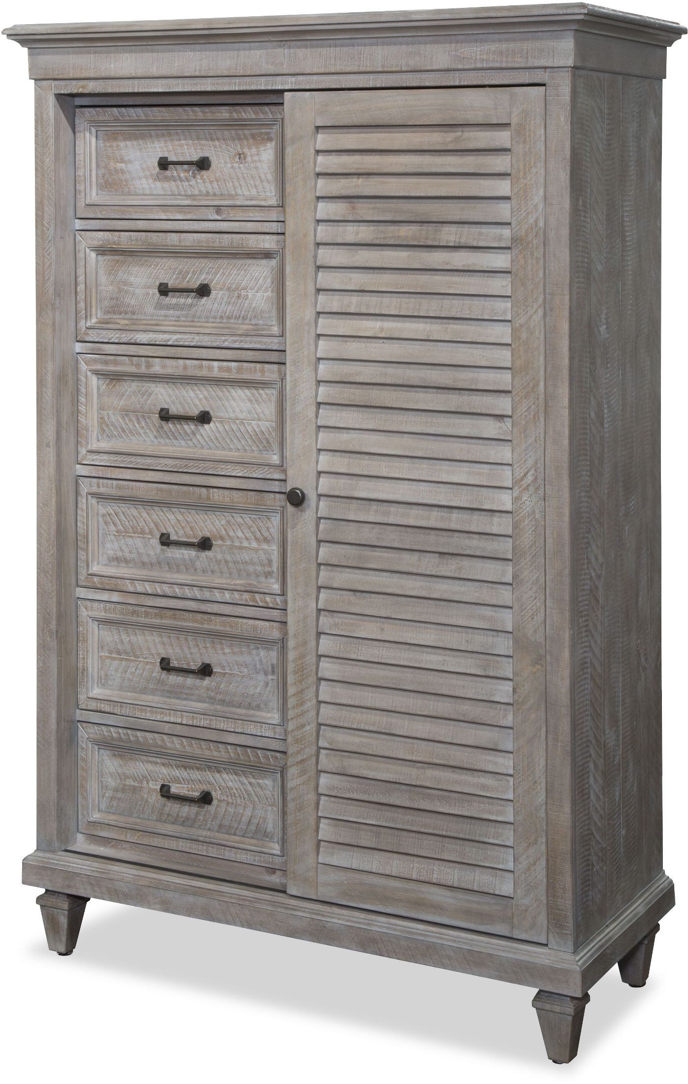 Lancaster Dove Tail Grey 6 Gentleman Chest from Magnussen Home
