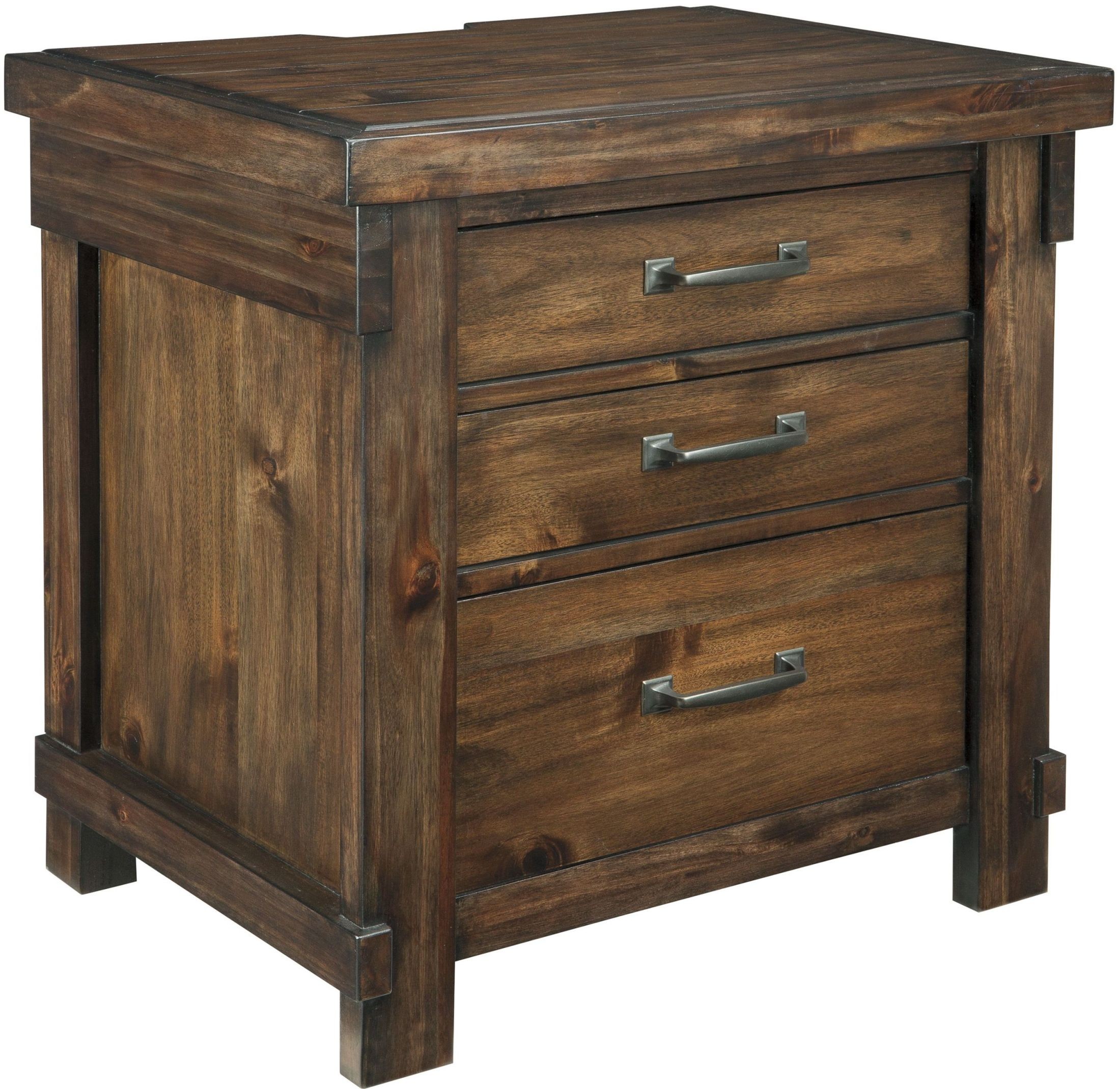 Lakeleigh Brown 3 Drawer Night Stand from Ashley Coleman Furniture