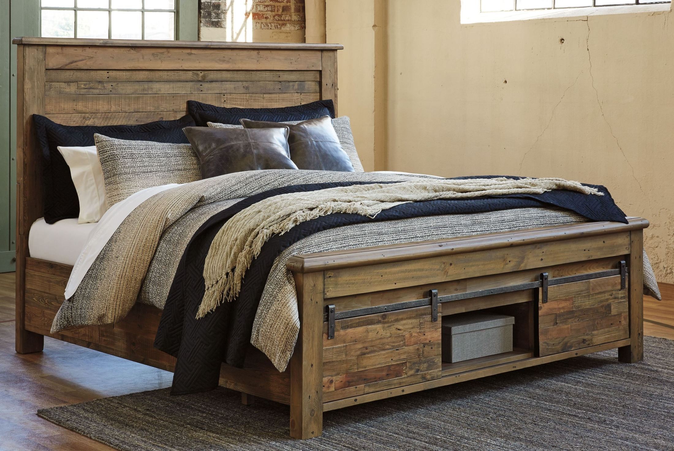 Sommerford Brown Storage Bed Sommerford Brown Storage Bed