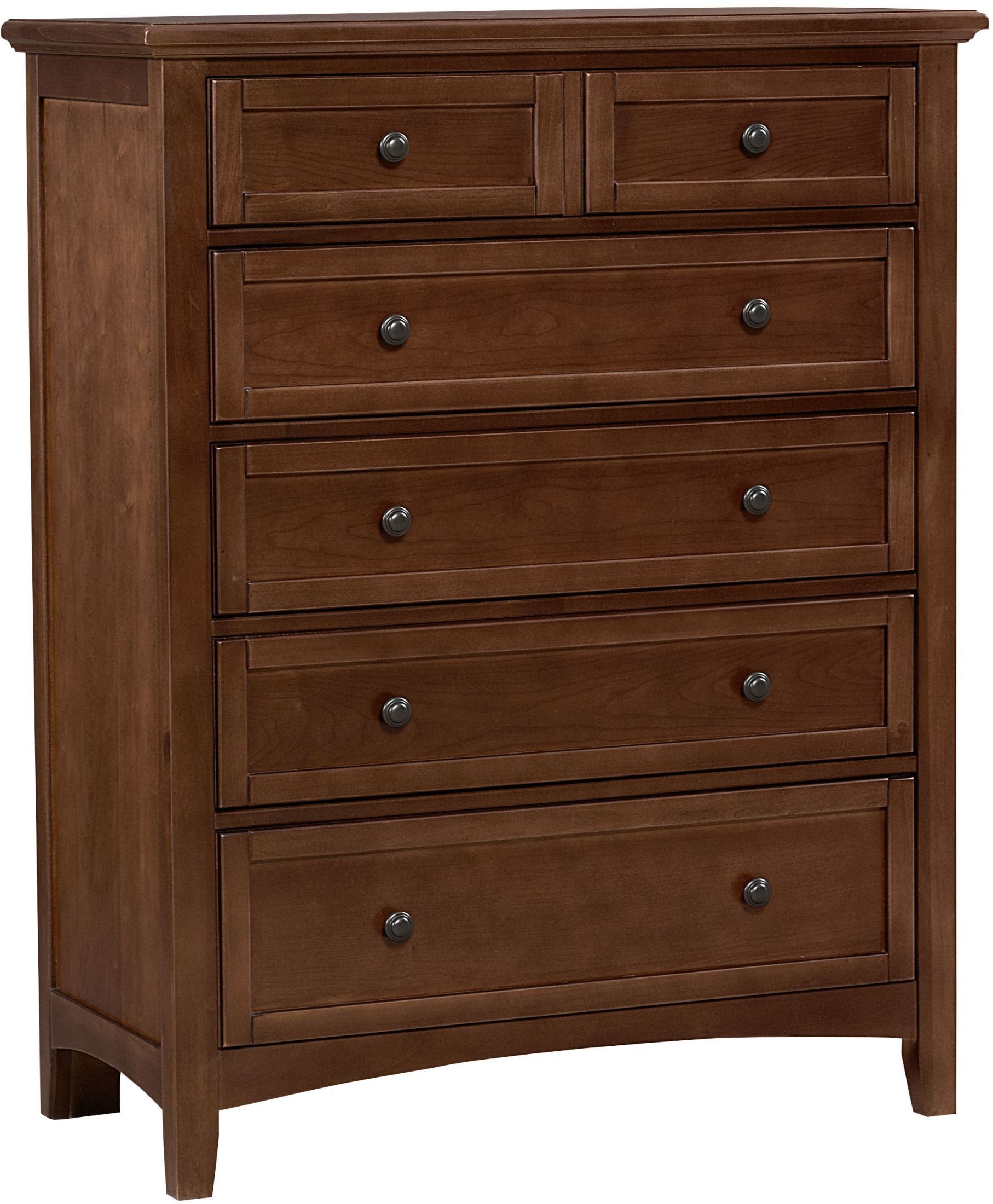 Bonanza Cherry 5 Drawer Chest BB28 115 Vaughn Bassett