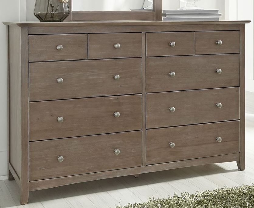 Sonoma Taupe Gray 10 Drawer Dresser from John Thomas Coleman Furniture