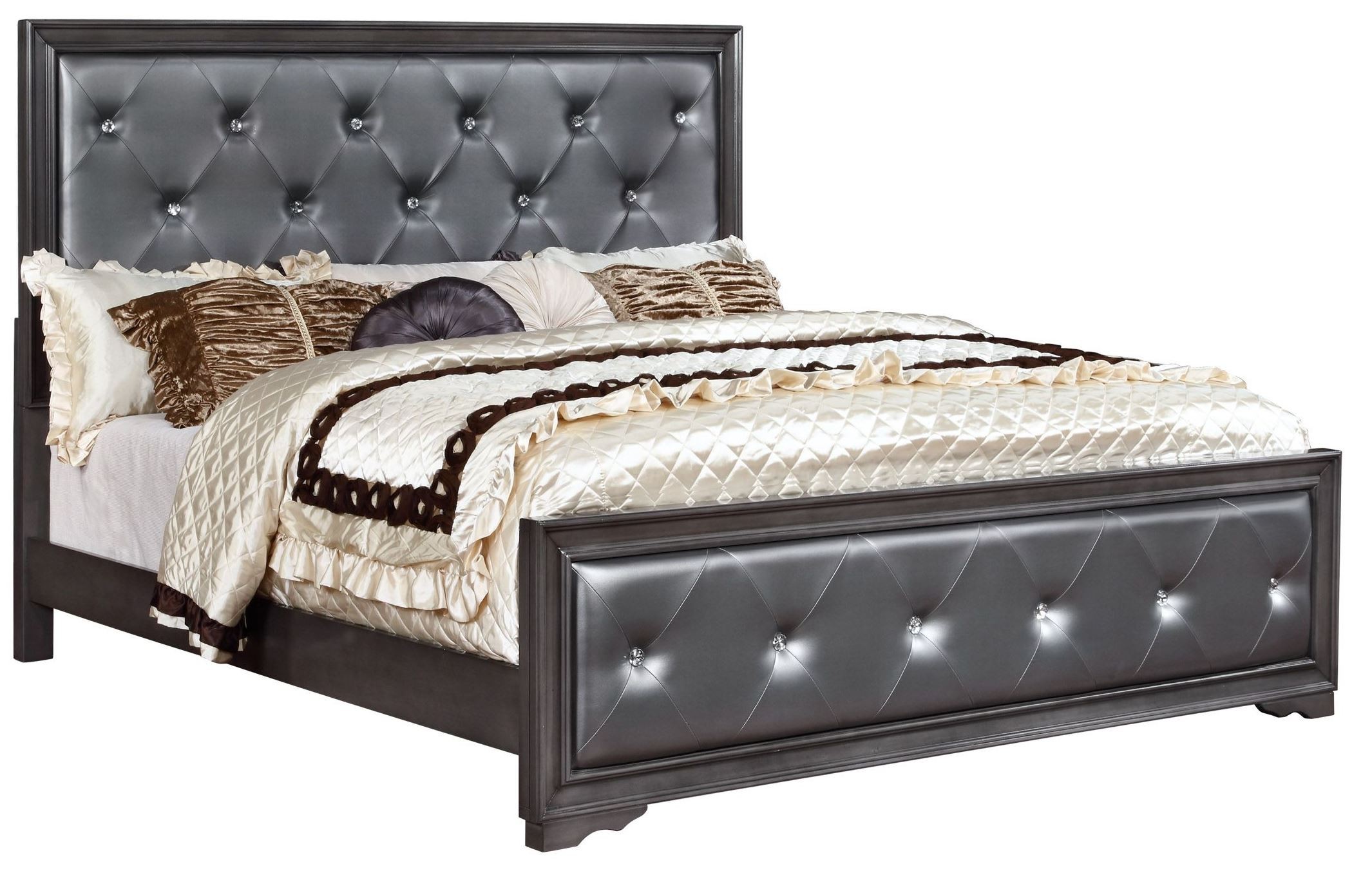 Rodeo Drive Pewter Gray Panel Bedroom Set from Avalon ...