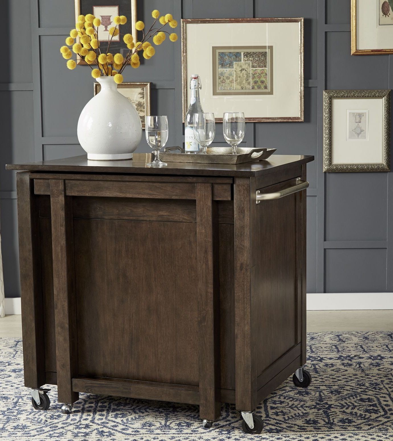 Brooklyn Heights Dark Grey Dining Room Set from AAmerica Coleman Furniture