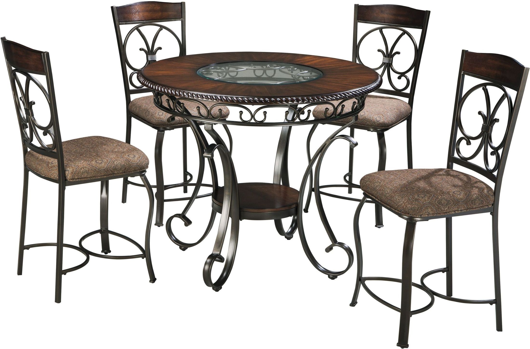 Glambrey Round Dining Room Counter Height Table Set from Ashley (D32913) Coleman Furniture
