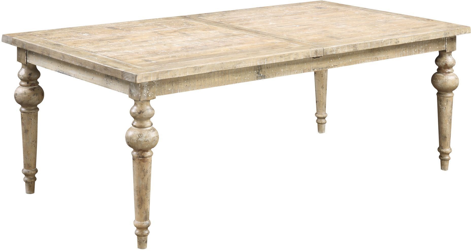 Interlude Sandstone Butterfly Extendable Dining Table from Emerald Home