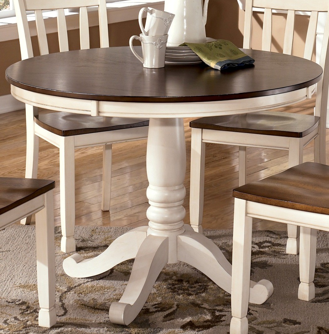 Whitesburg Round Dining Room Set from Ashley (D58315B15T) Coleman
