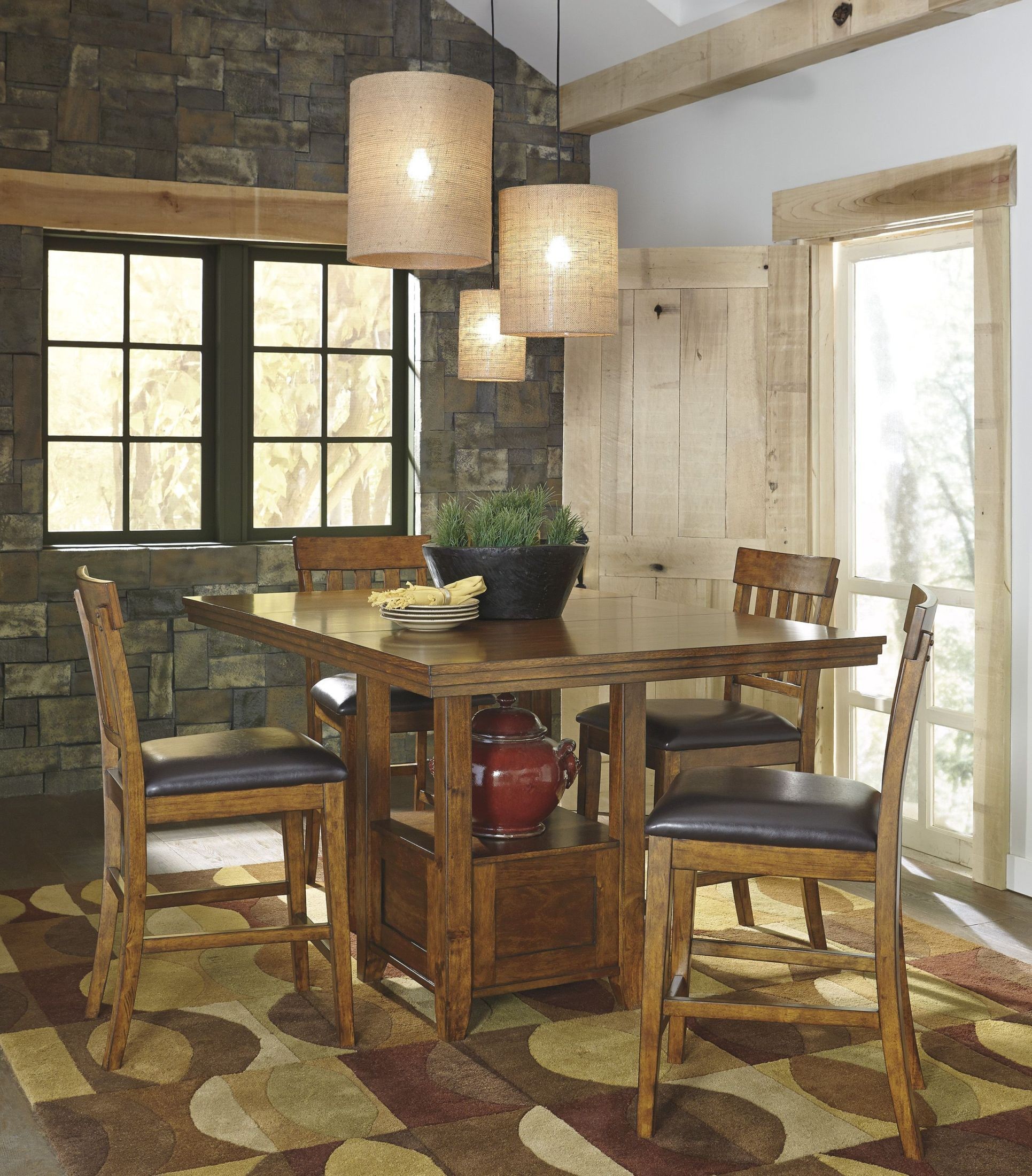 Ralene Rectangular Dining Room Extandable Counter Table from Ashley