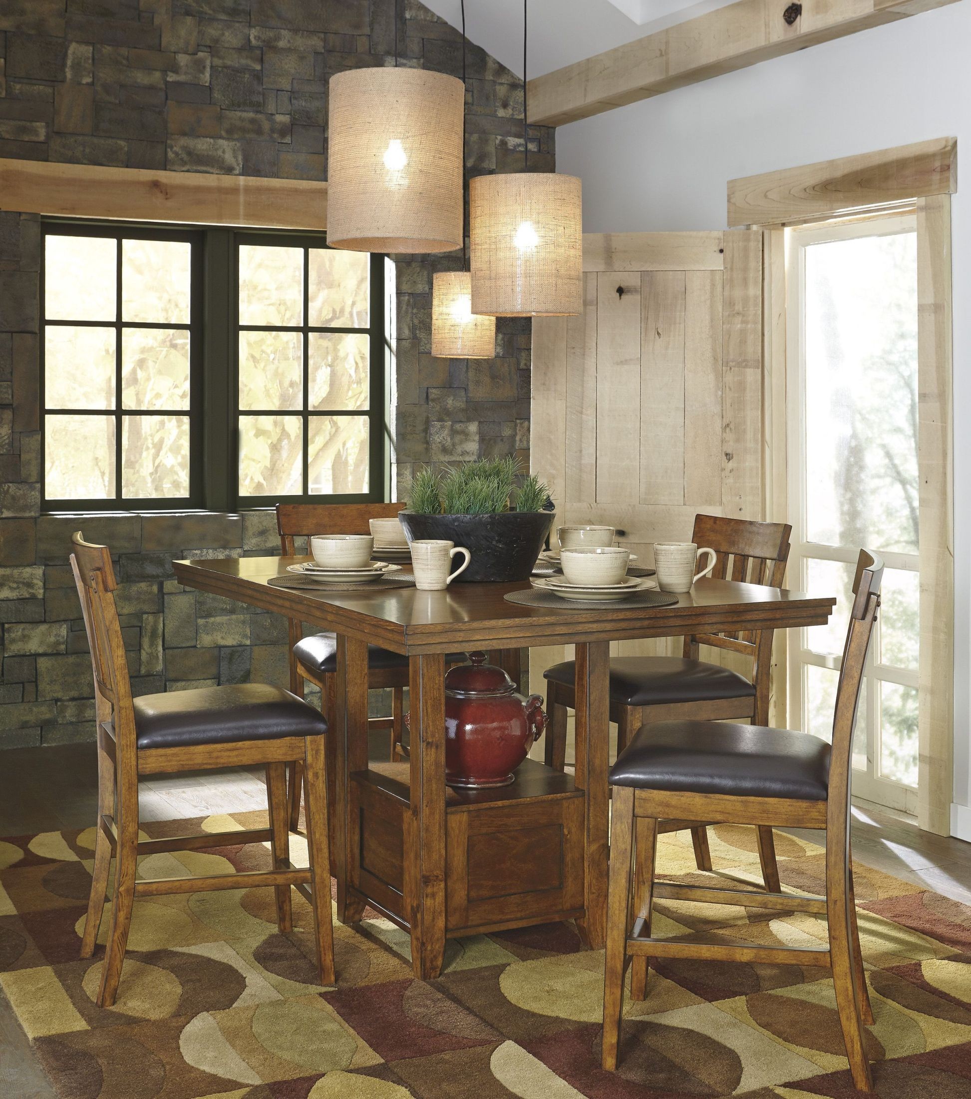 Ralene Rectangular Dining Room Extandable Counter Table from Ashley