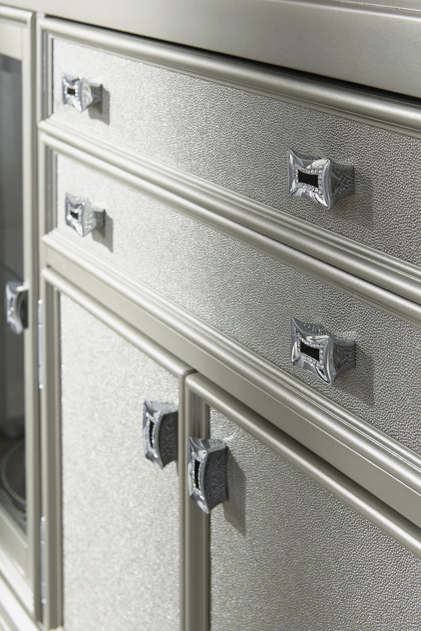 Coralayne Silver Rectangular Extendable Dining Room Set from Ashley