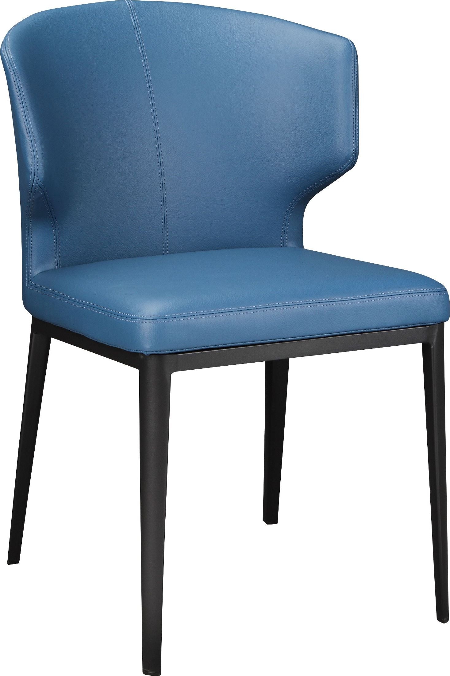 Delaney Sky Blue Side Chair Set of 2 from Moes Home Coleman Furniture