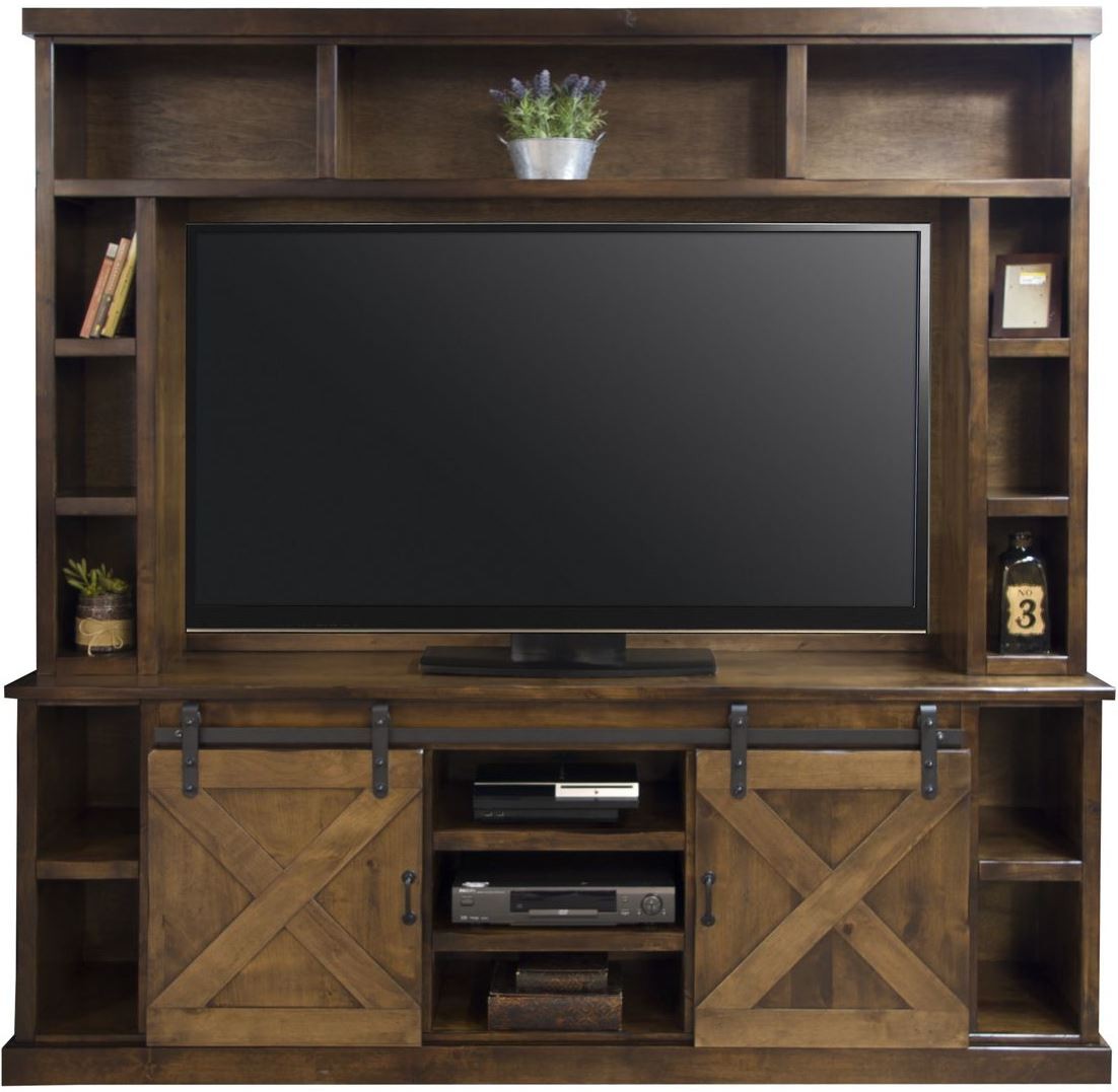 Farmhouse Brown Entertainment Center from Legends Furniture Coleman