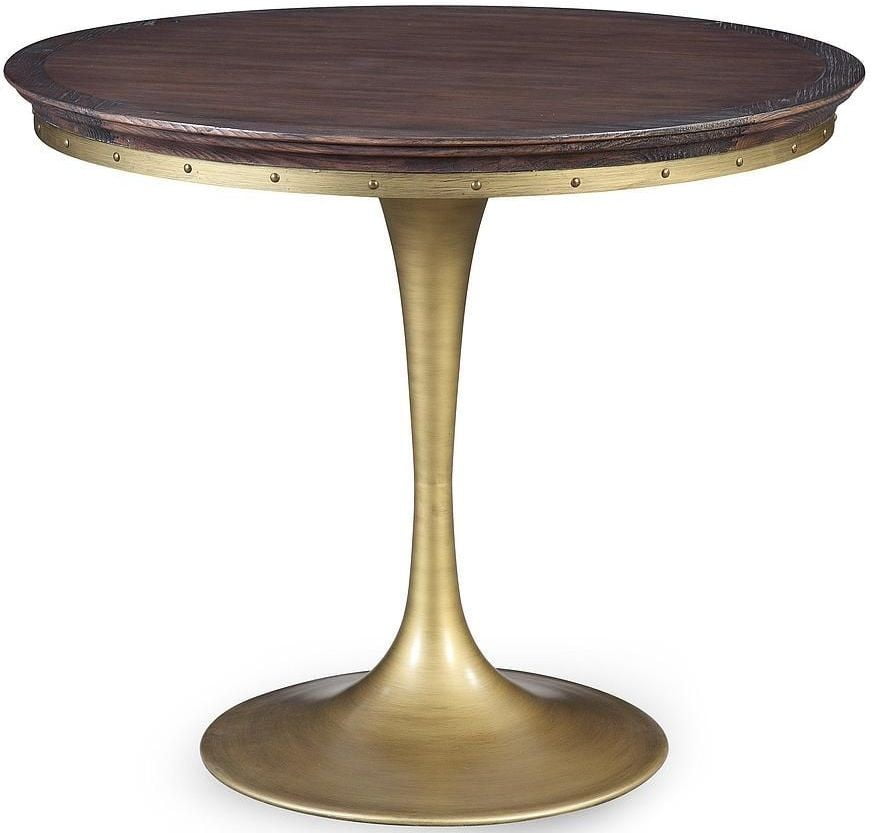 Alfie Pine Round Dining Table from TOV Coleman Furniture
