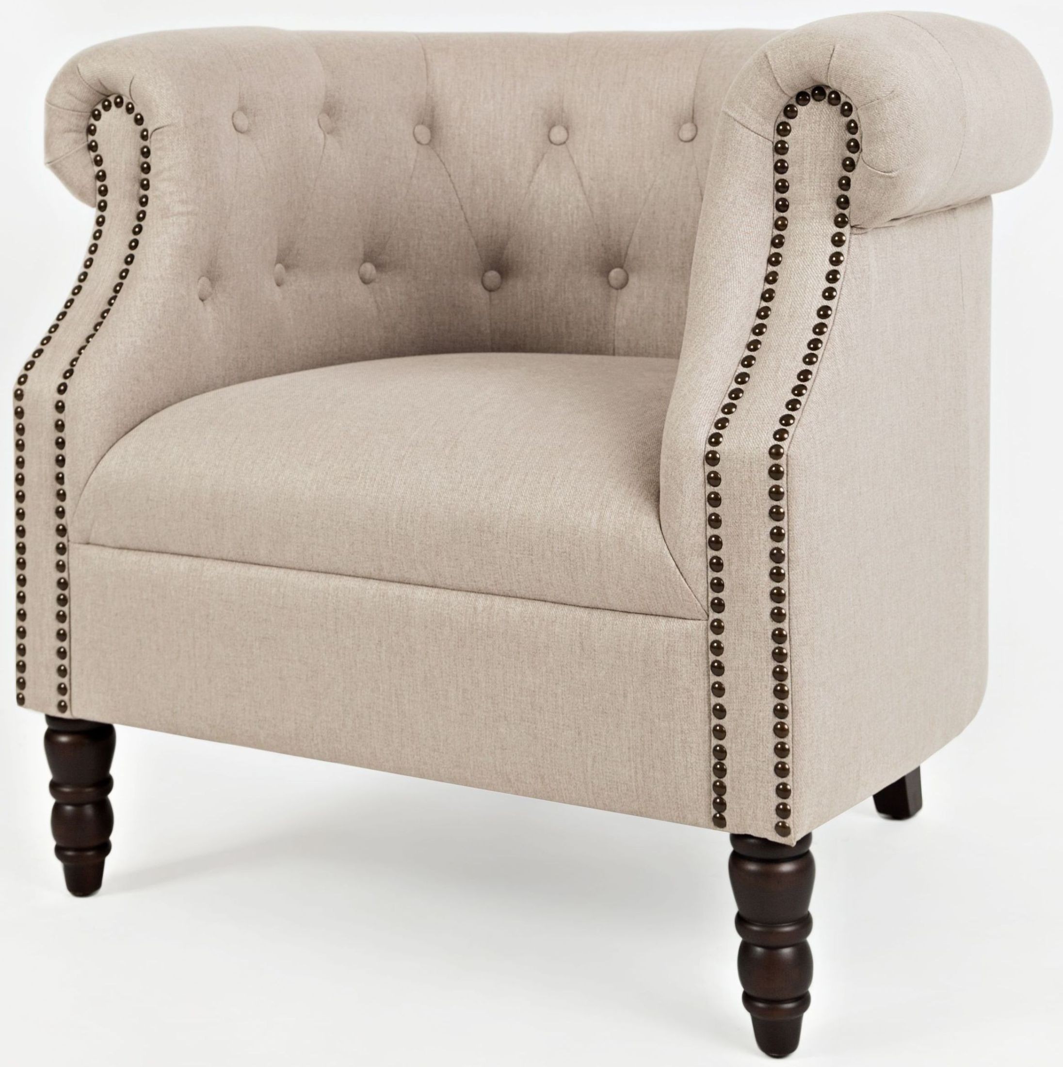 Easy Living Grace Taupe Accent Chair from Jofran | Coleman ...