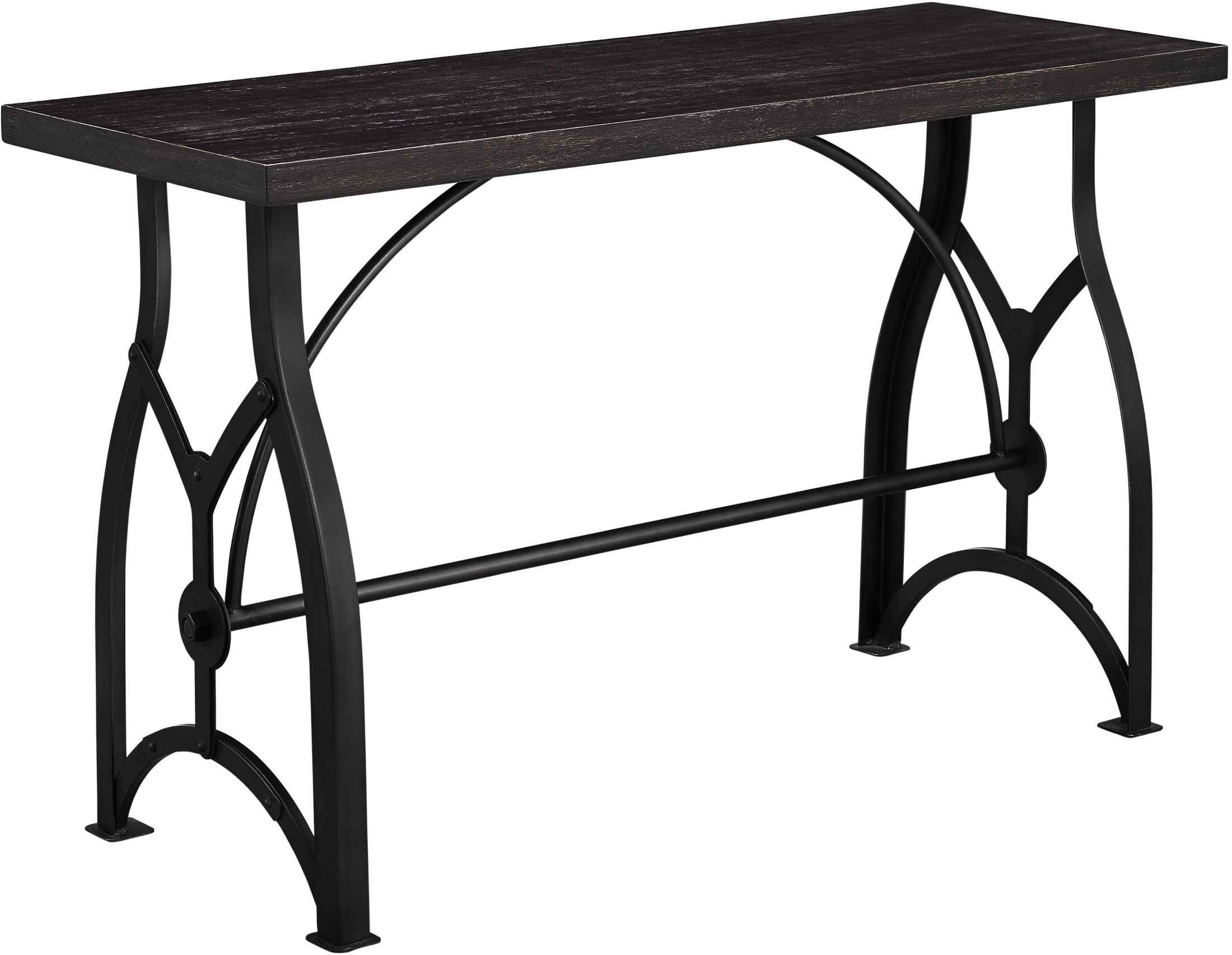 Tiburon Wood and Metal Sofa Table from Pulaski | Coleman Furniture