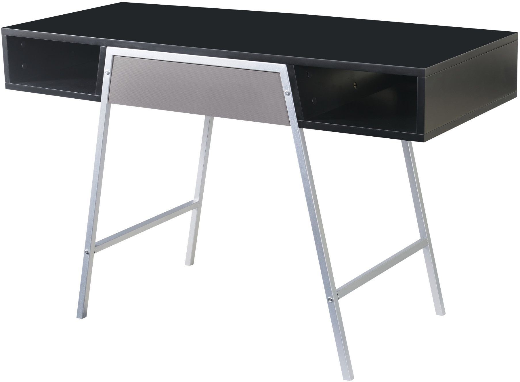 Modern Home Matt Black Desk from Emerald Home Coleman Furniture