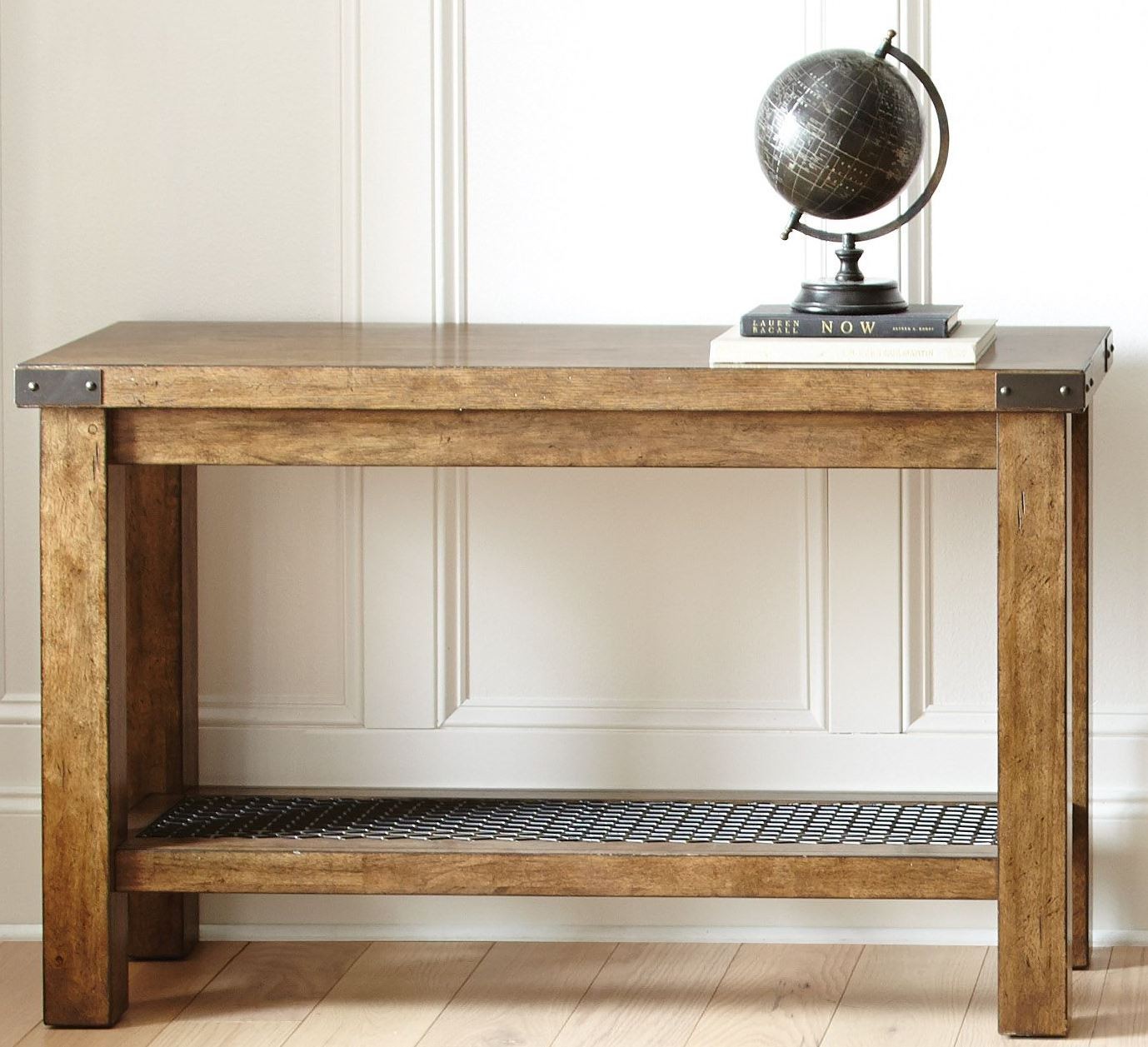 Hailee Industrial Sofa Table from Steve Silver (HA150S) Coleman Furniture