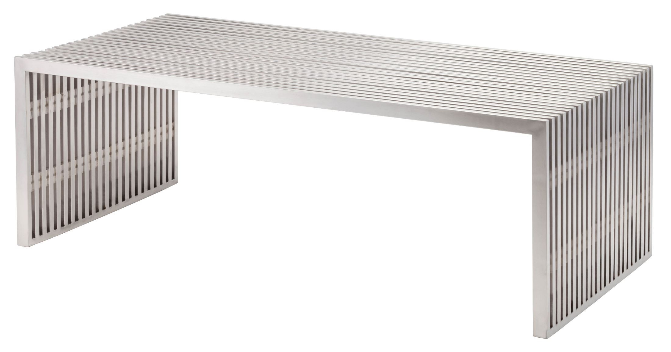 Amici Stainless Steel Coffee Table Amici Stainless Steel Coffee Table