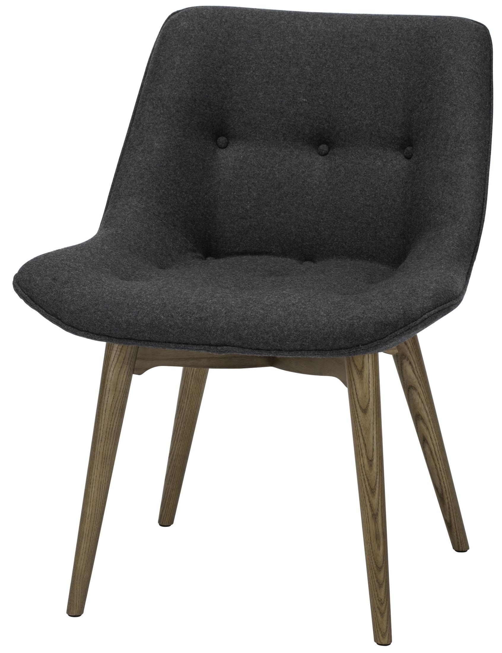 Brie Dark Grey Fabric Dining Chair from Nuevo Coleman Furniture