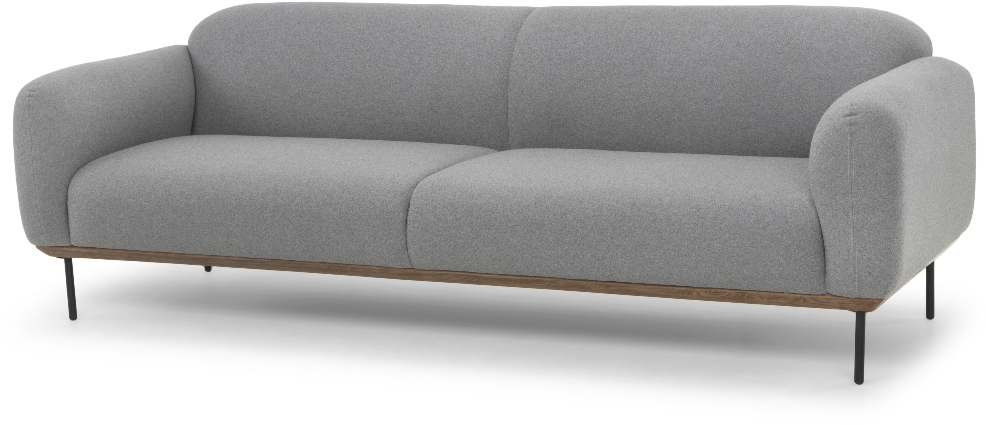 Benson Light Grey Triple Seat Sofa from Nuevo Coleman Furniture