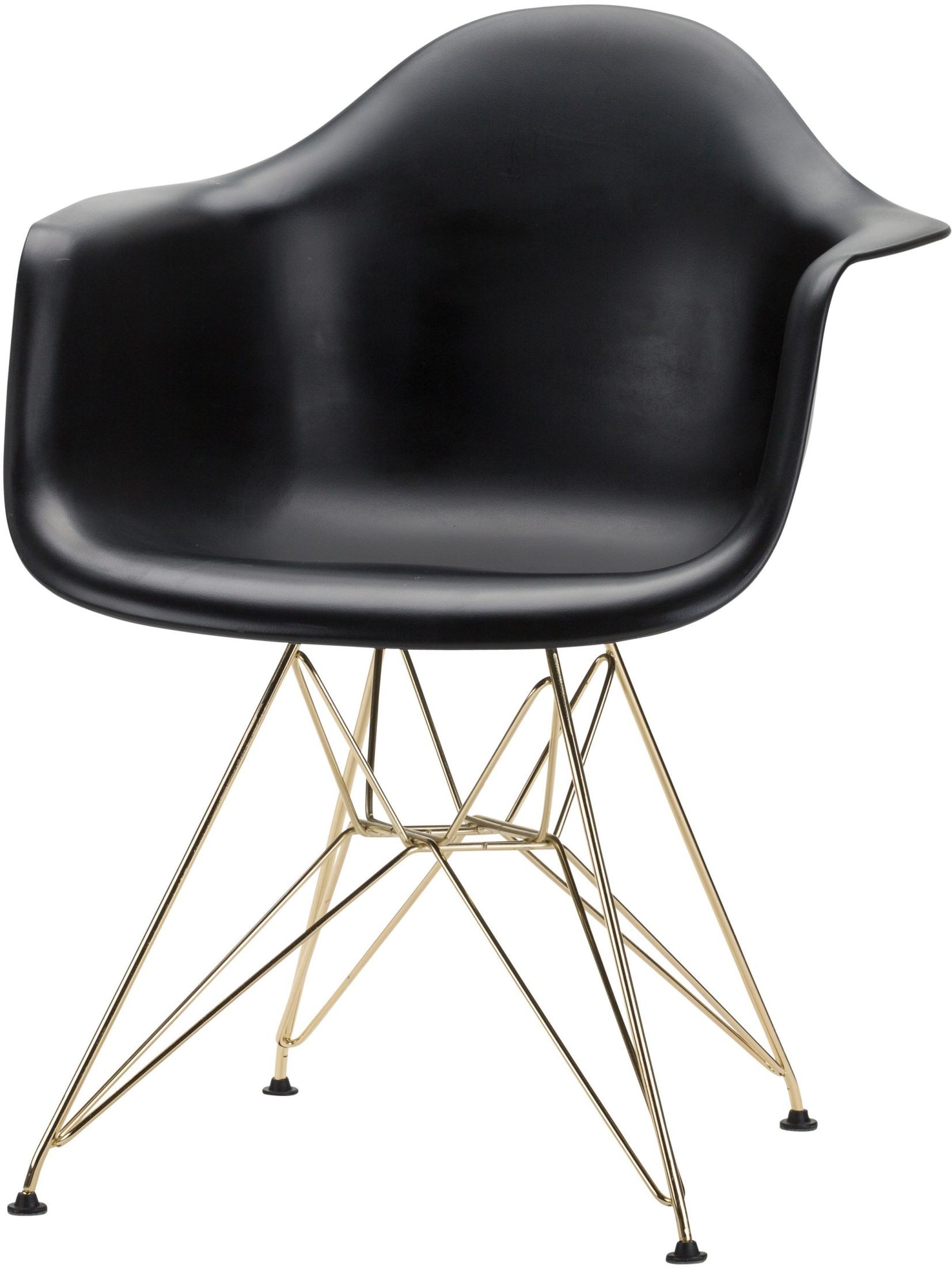 Ray Black and Gold Dining Chair from Nuevo Coleman Furniture