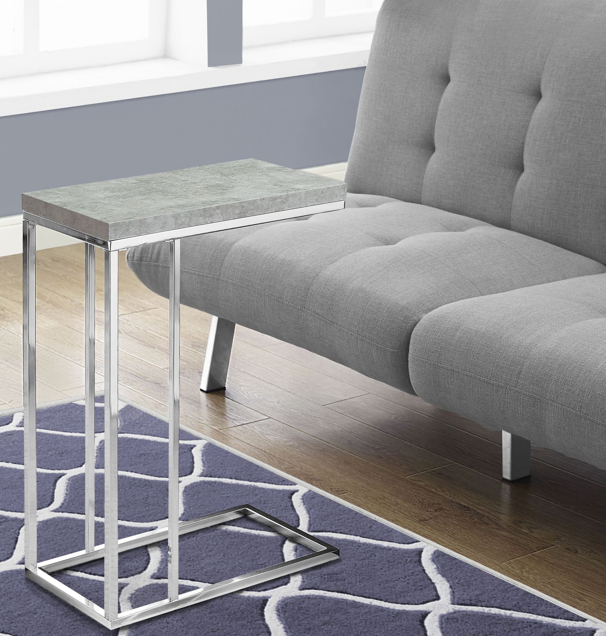 Gray Cement Accent Table from Monarch Coleman Furniture
