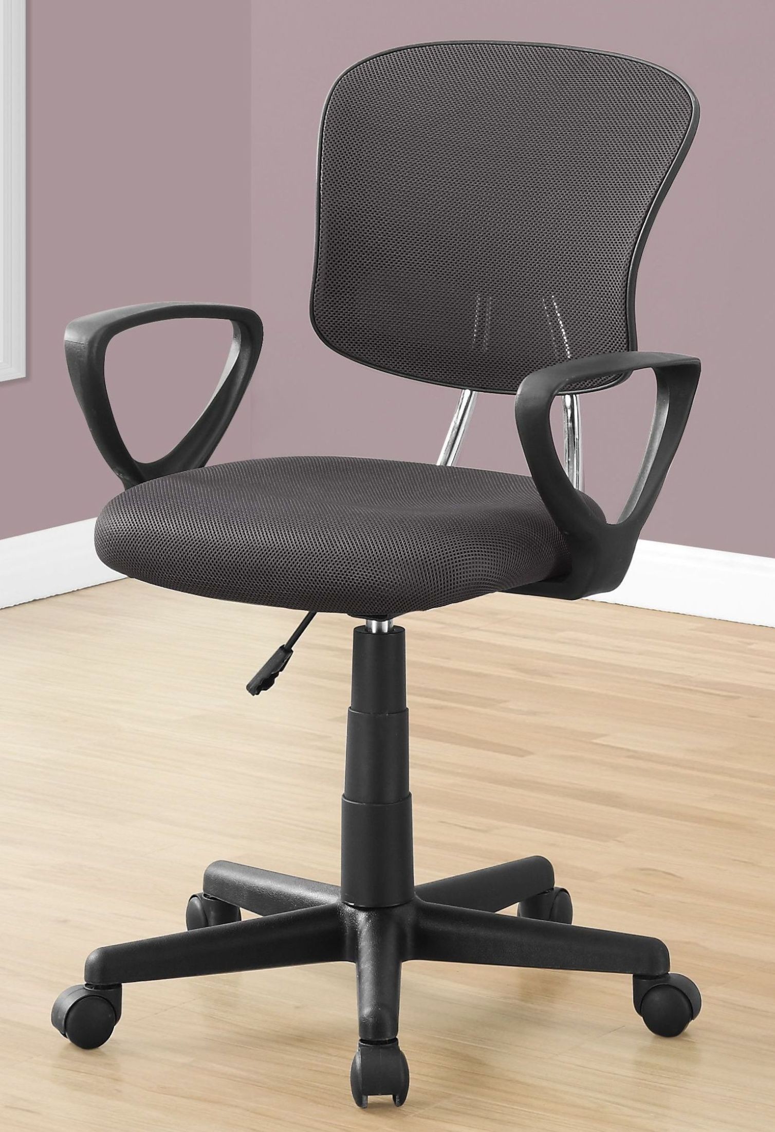 Gray Mesh Juvenile Office Chair from Monarch Coleman Furniture