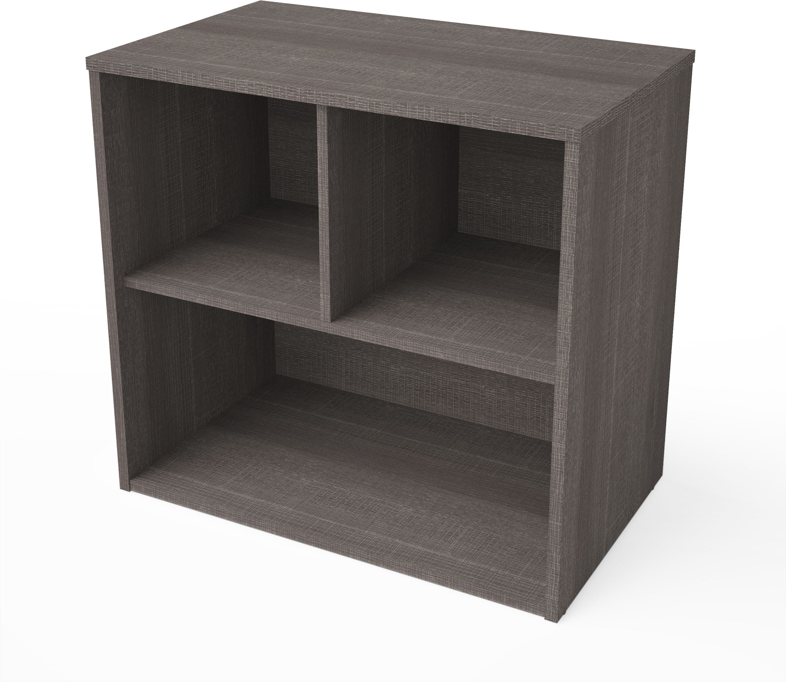 I3 Plus Bark Gray Storage Unit from Bestar Coleman Furniture