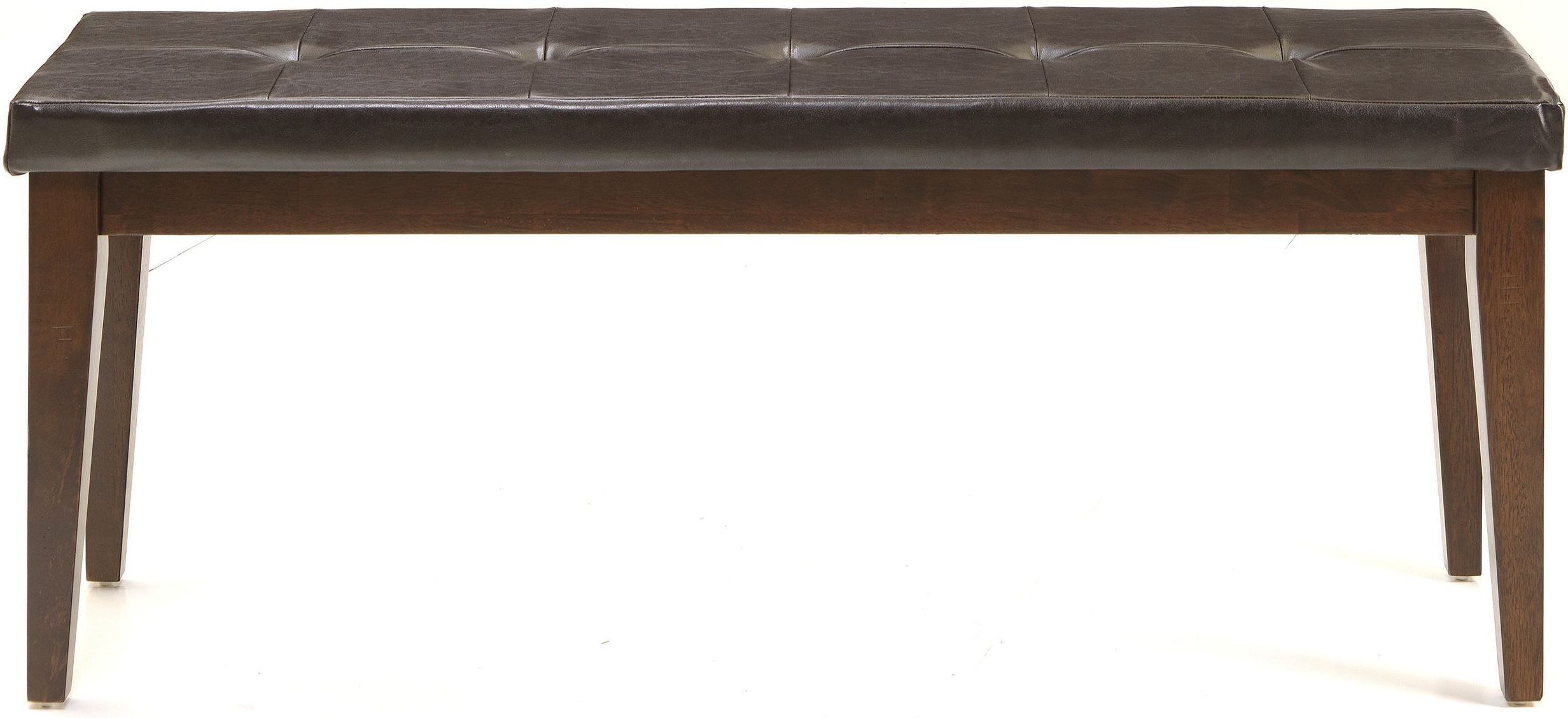 Kona Brushed Rasin Backless Dining Bench from Intercon Coleman Furniture