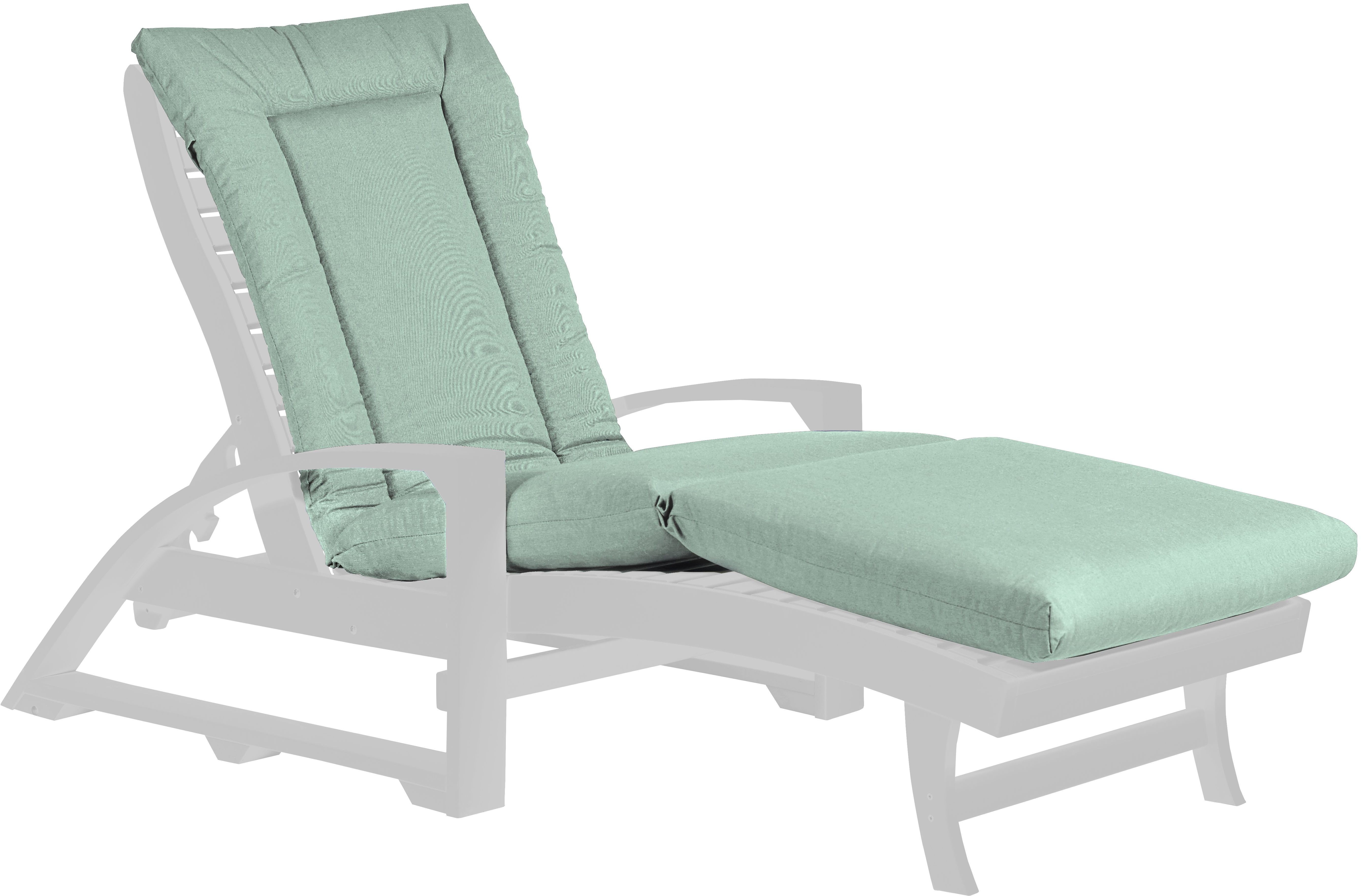 Canvas Spa Chaise Lounge Cushion Pad from CR Plastic Coleman Furniture