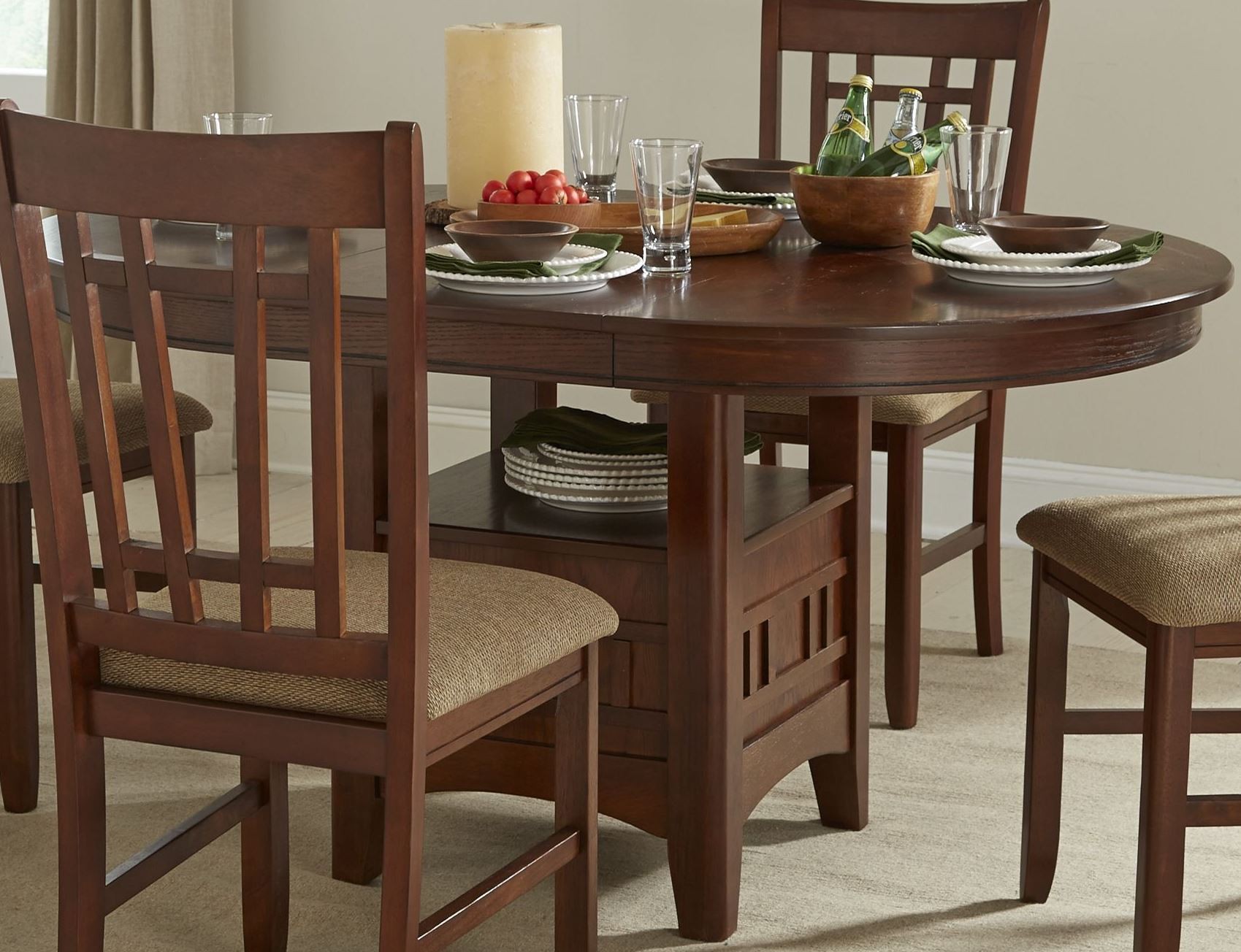 Mission Oak Dining Table from Intercon Coleman Furniture
