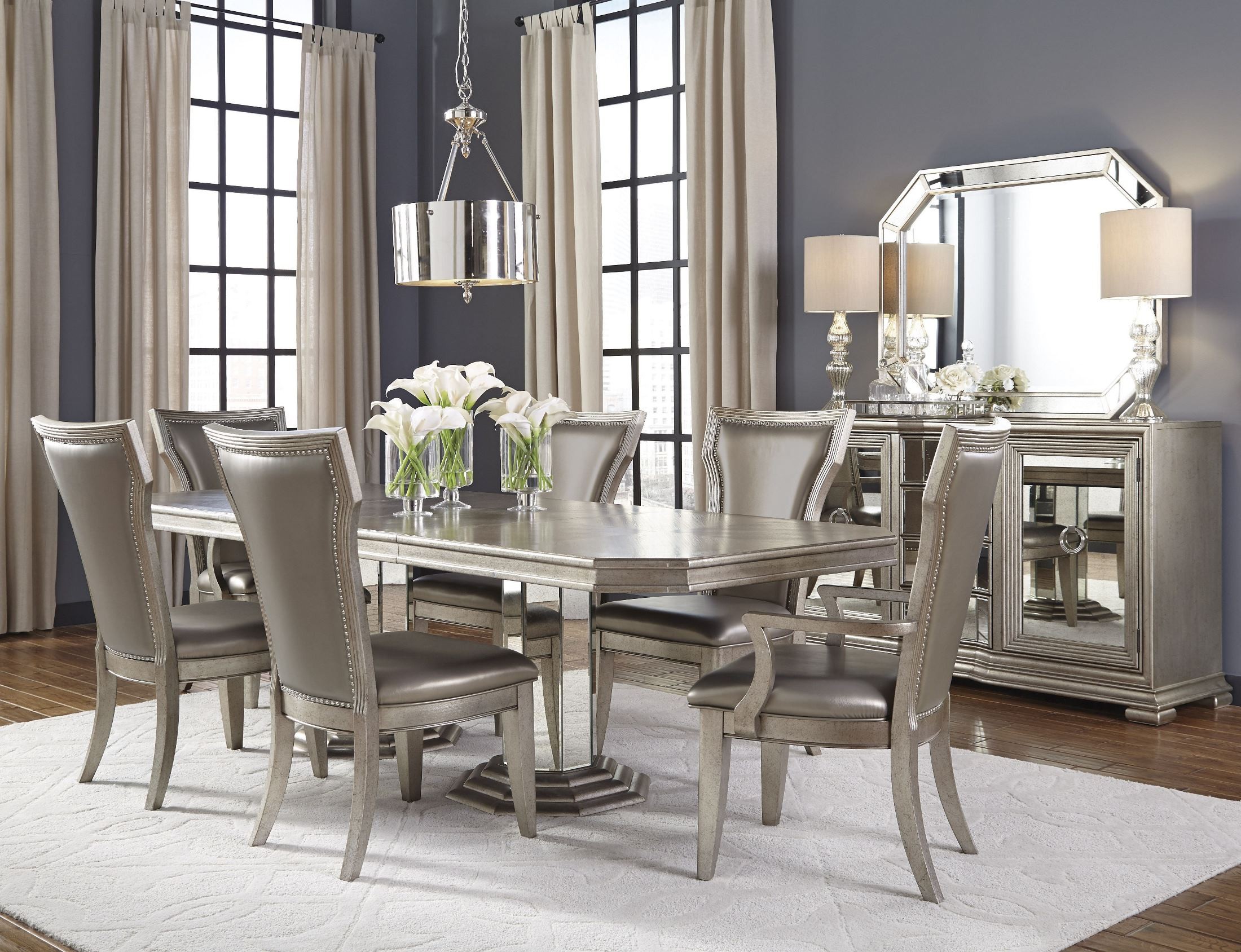 Couture Silver Sideboard from Pulaski Coleman Furniture