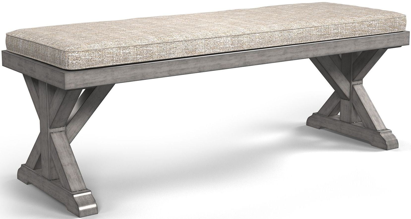 Beachcroft Beige Bench with Cushion from Ashley Coleman Furniture