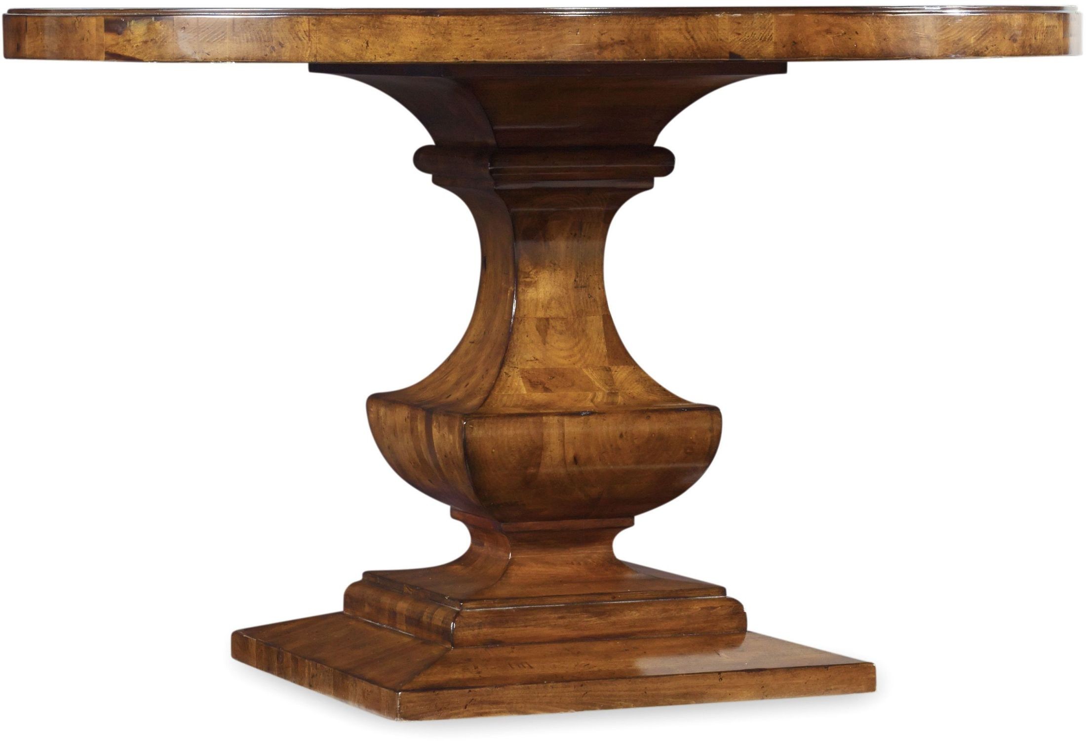 Tynecastle Brown Round Pedestal Dining Table from Hooker Coleman